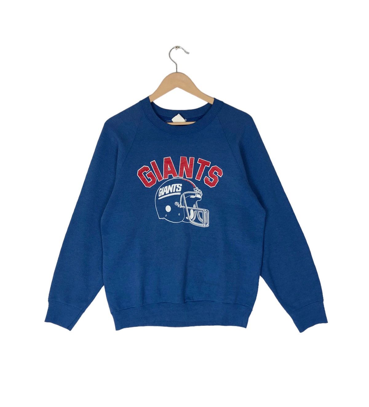 Vintage Vintage New York Giant Spellout Logo Sweatshirt Size US M / EU 48-50 / 2 - 1 Thumbnail