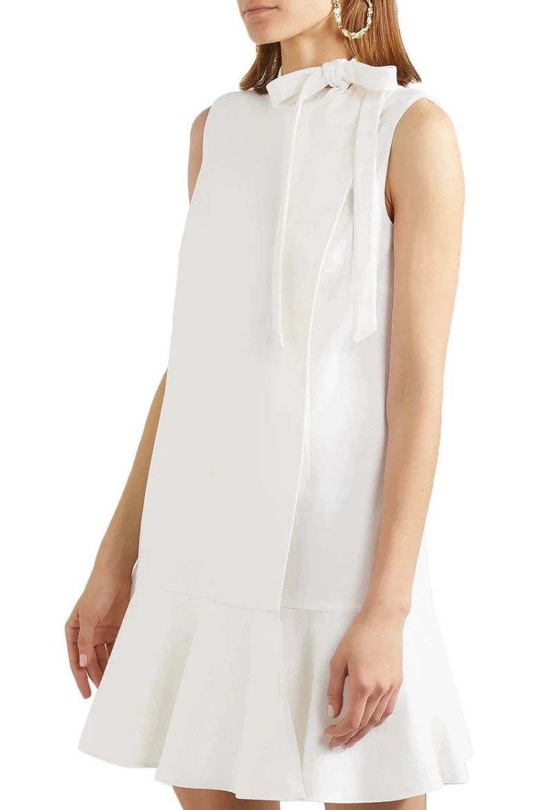 Valentino Valentino Runway Beige Ruffle Dress Size US XS / EU 42 / 0 - 1 Thumbnail