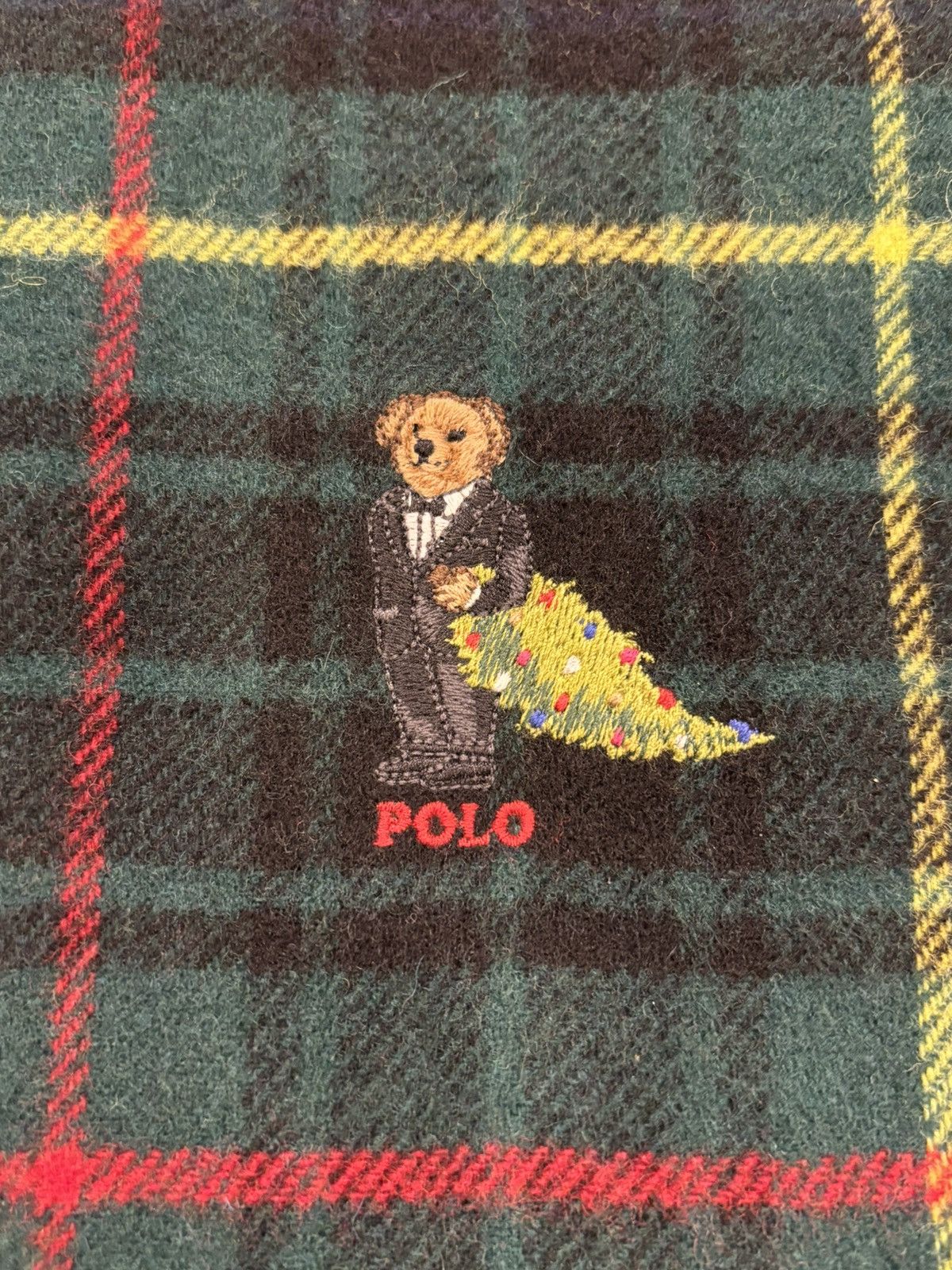 Polo Ralph Lauren Polo Ralph Lauren Christmas Bear Scarf Size ONE SIZE - 2 Thumbnail