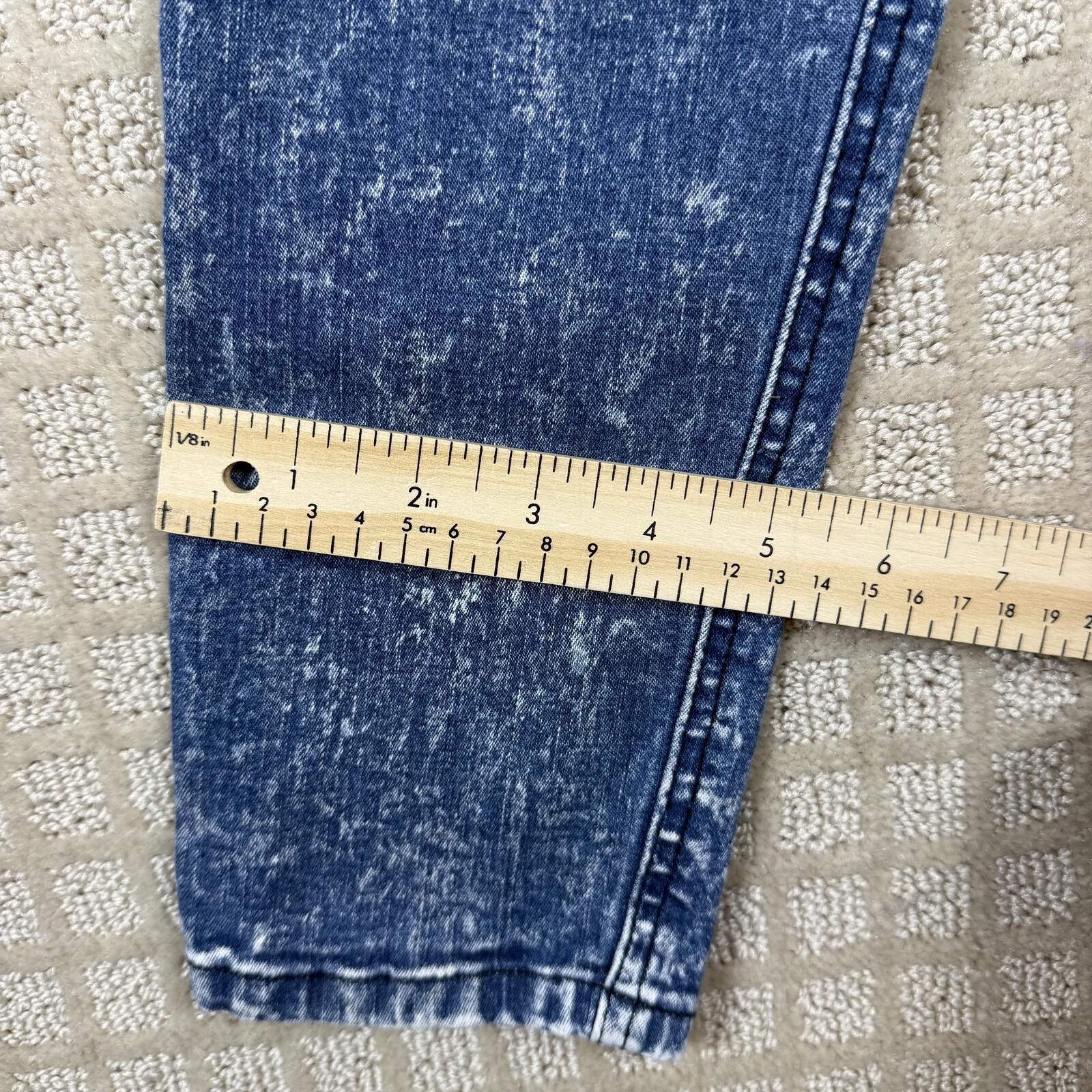Tripp NYC Tripp NYC Acid Wash Skinny Jeans 29x31 Size 29" - 5 Thumbnail