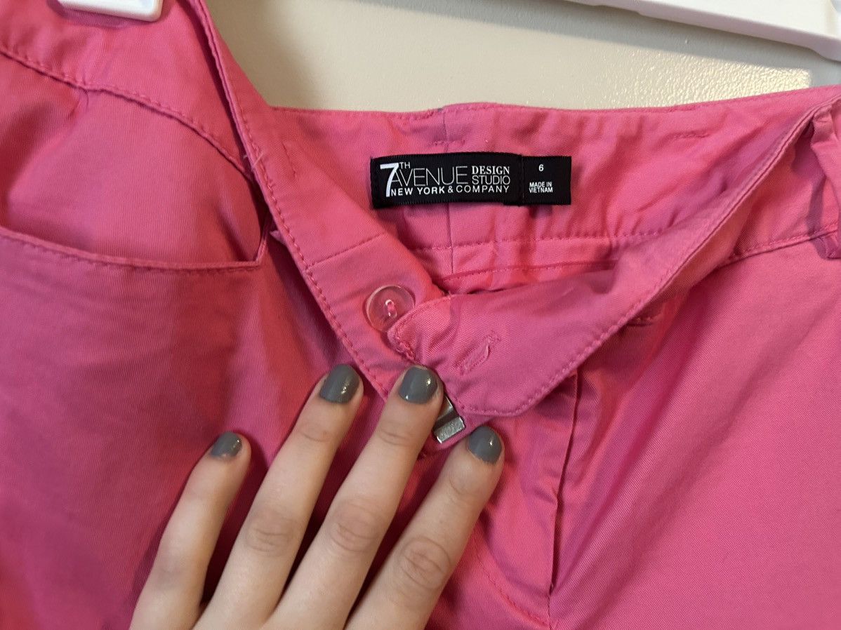 Other New York Comoany Pink Capris 7th Avenue Design Studio Size 6 Size 28" / US 6 / IT 42 - 6 Thumbnail