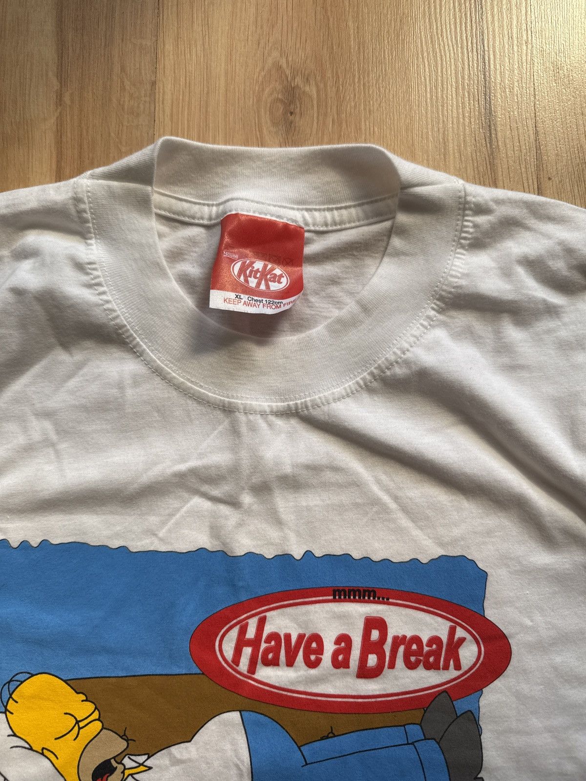 The Simpsons Vintage KitKat collab 2000 the simpsons Size US XL / EU 56 / 4 - 5 Thumbnail