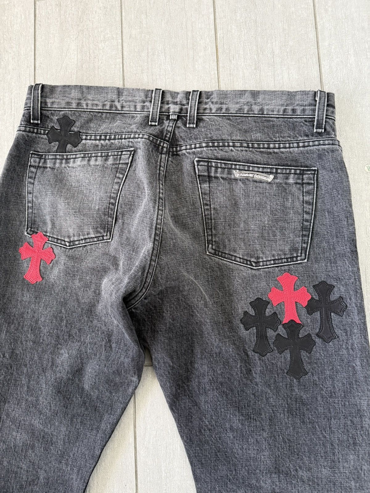 Chrome Hearts chrome hearts jeans Size US 36 / EU 52 - 4 Thumbnail