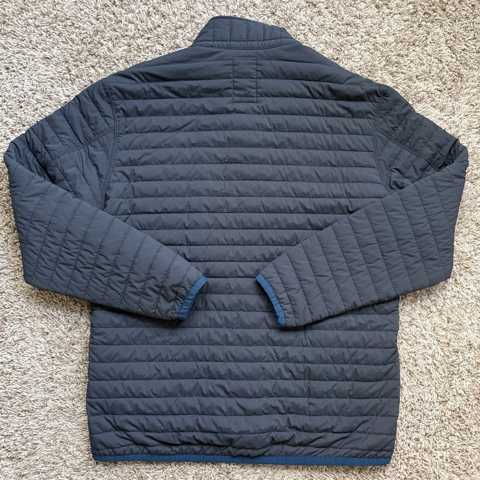 Relwen Relwen Windzip Jacket Gray Blue Huckberry Insulated Puffer Size US XL / EU 56 / 4 - 2 Thumbnail