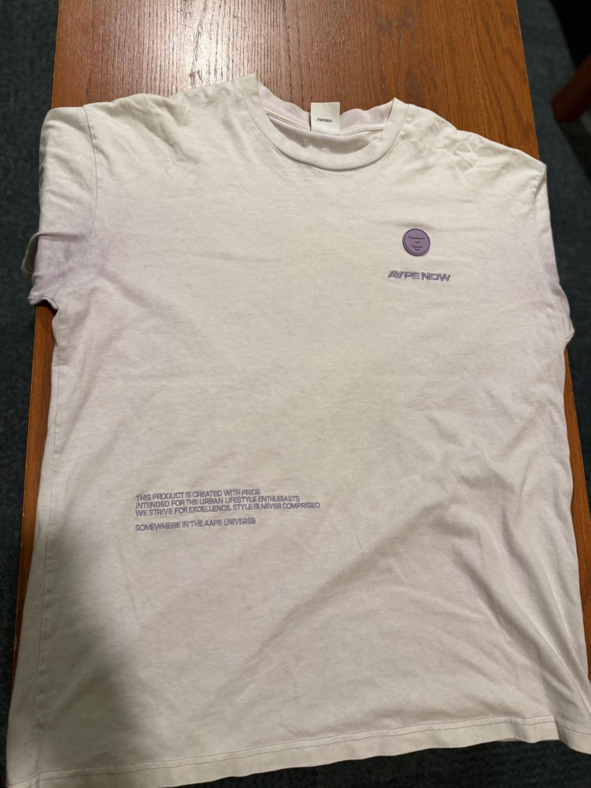 Aape Aape Lavender Tee Size US L / EU 52-54 / 3 - 1 Thumbnail