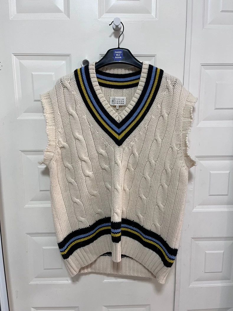 Maison Margiela Knitted Vest by Maison Margiela Size US M / EU 48-50 / 2 - 1 Thumbnail