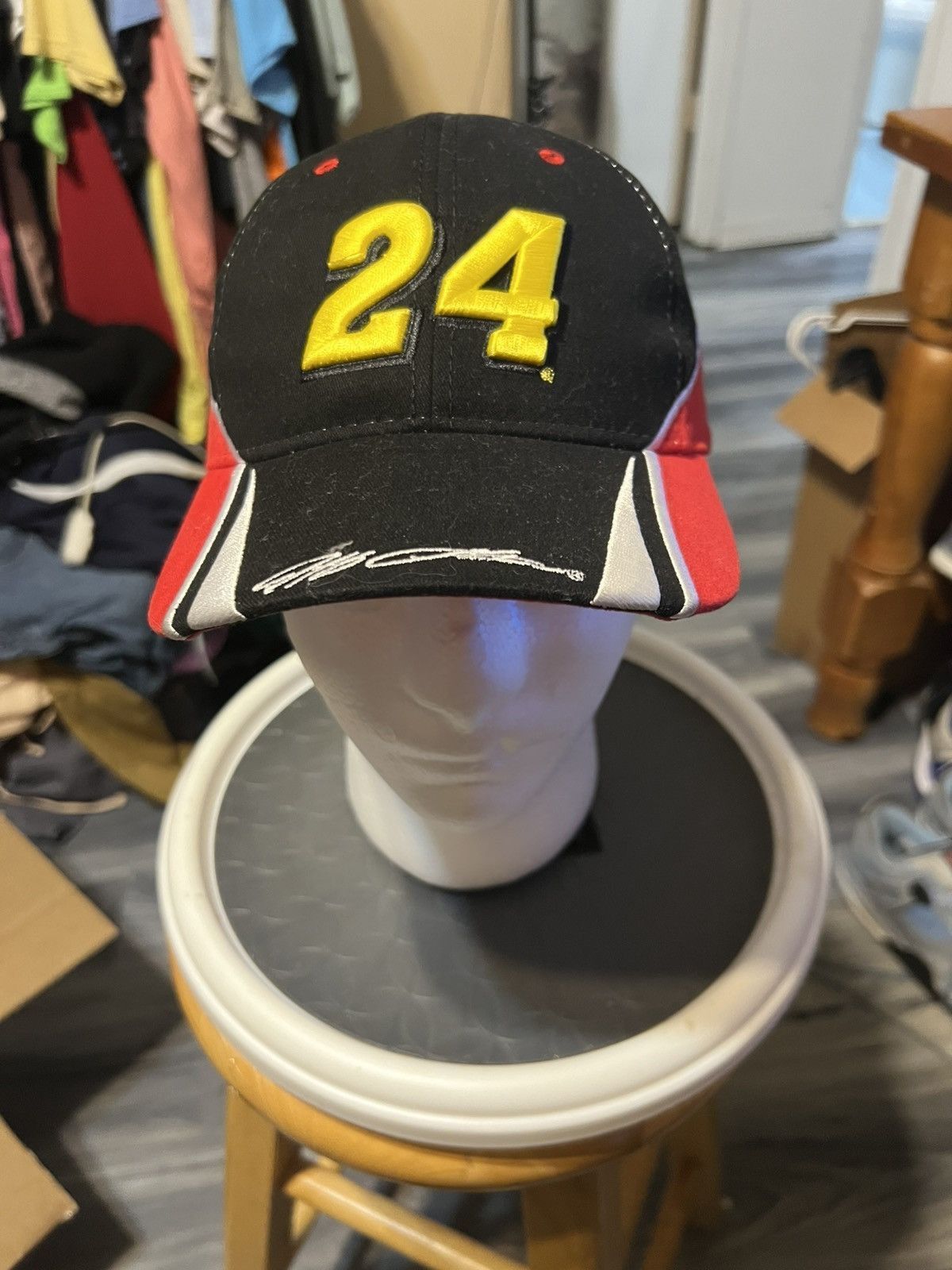 Vintage Vintage Jeff Gordon Winner Circle Hat Size ONE SIZE - 1 Thumbnail