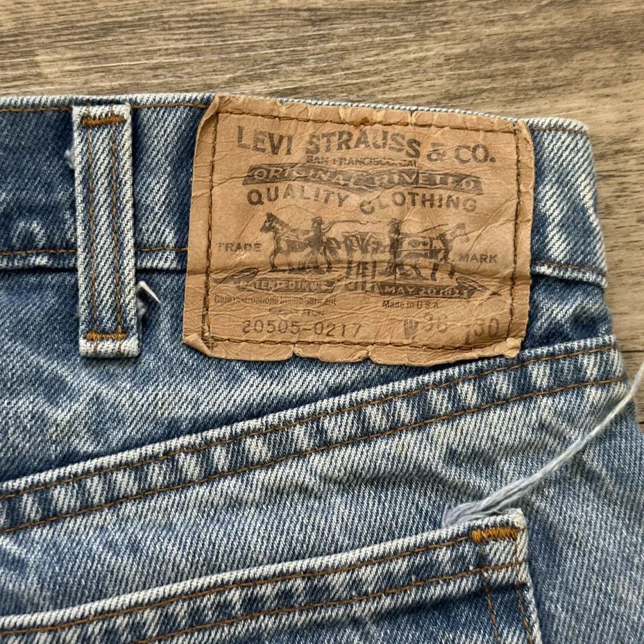 Levi's Vintage Levi's Orange Tab 505 Denim Jeans Size US 35 - 4 Thumbnail