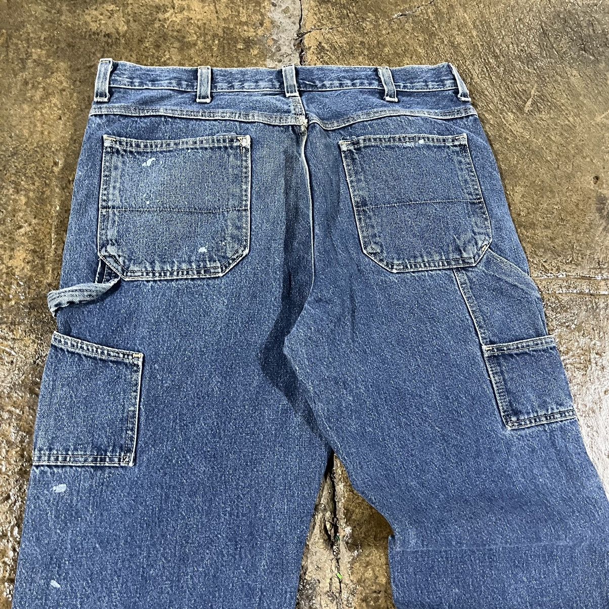 Carhartt × JNCO × Vintage Crazy Vintage Y2K Baggy Carpenter Jeans Skater Wide Leg JNCO Size US 36 / EU 52 - 6 Thumbnail