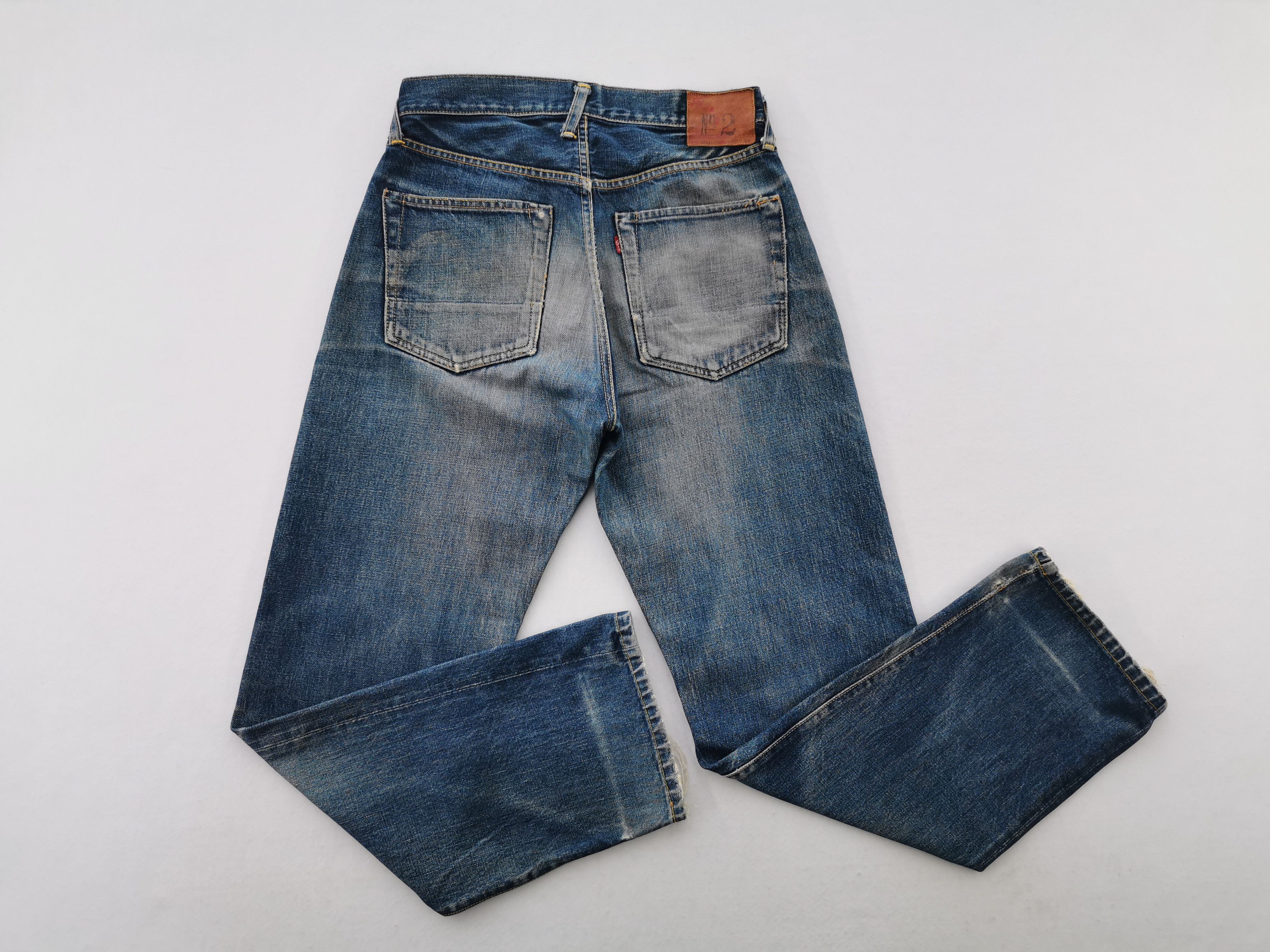 Vintage Distressed Vintage 90's Evis No. 3501XX Selvedge Denim Size US 28 / EU 44 - 5 Thumbnail