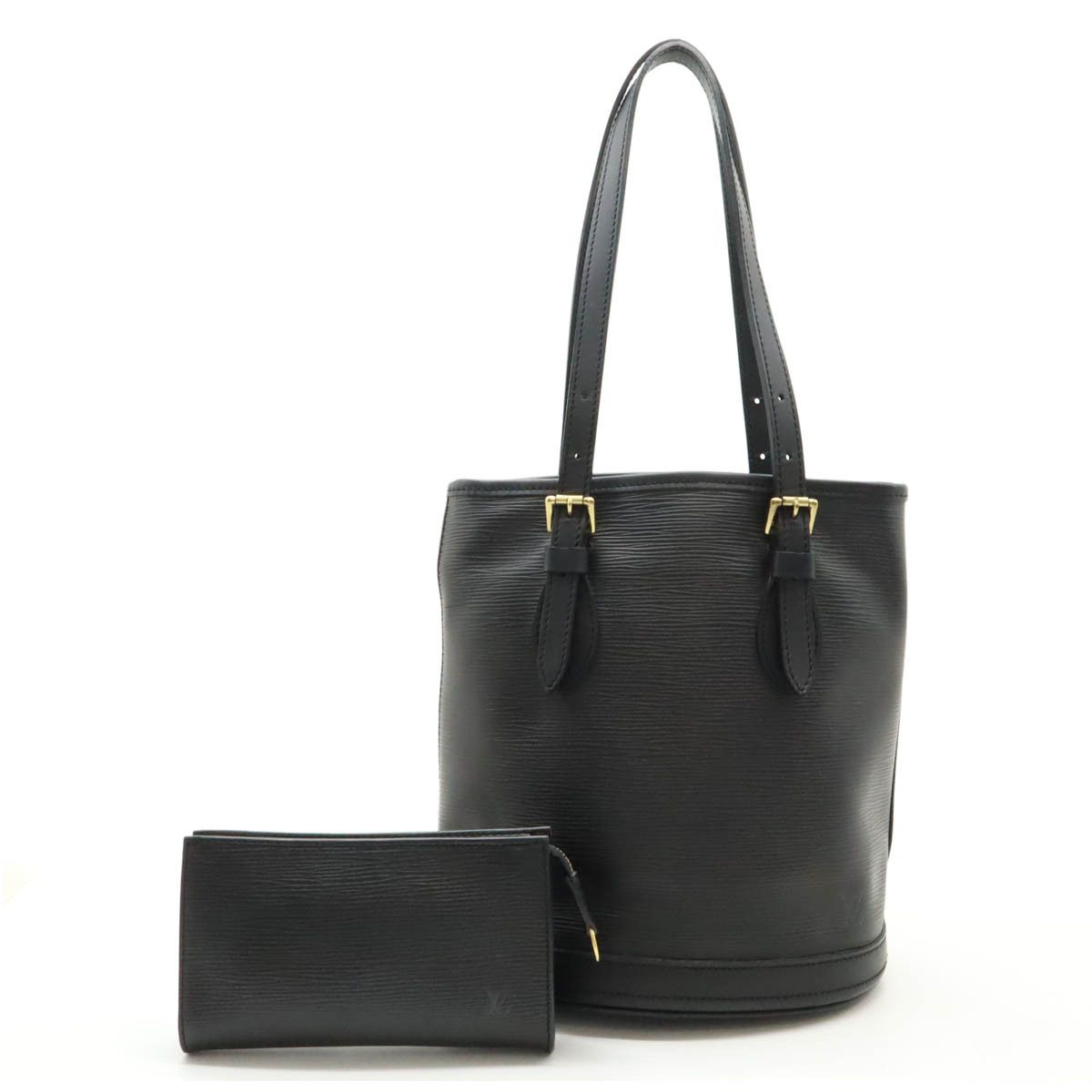 Louis Vuitton Louis Vuitton Epi Shoulder Bag Leather Shoulder Bag M58992 in Black, Women's