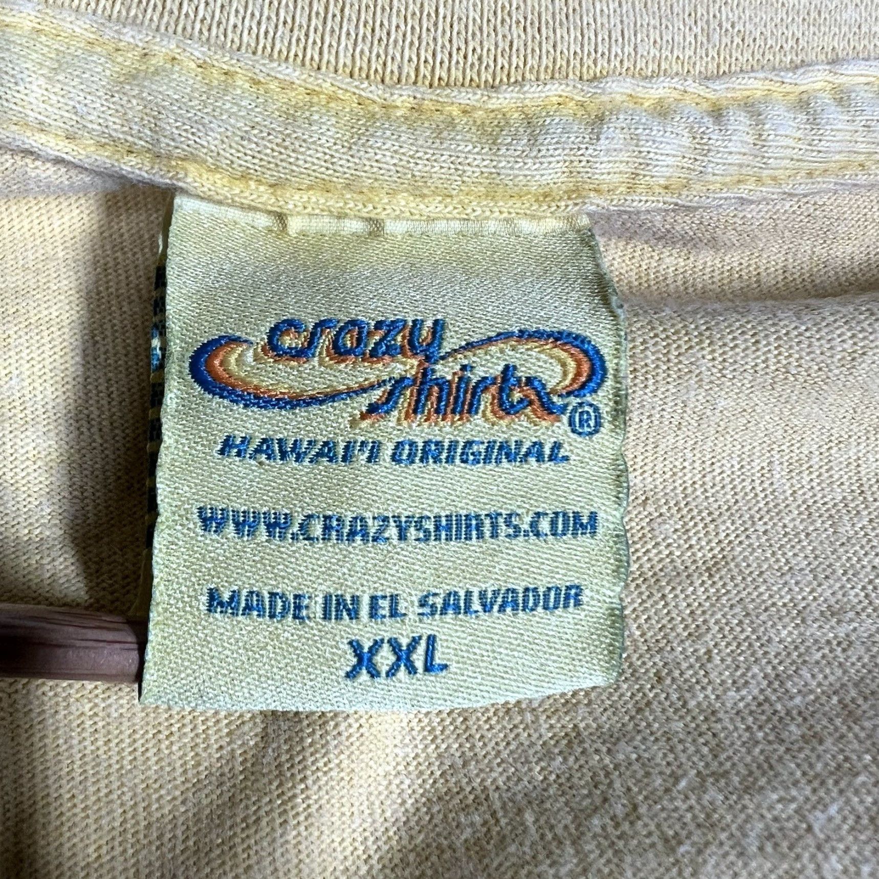 Vintage VINTAGE Crazy Shirts Adopt A Cat Meow Pineapple Dyed Yellow T-Shirt Men 2XL Yellow Cat Graphic Print Crew Neck Short Sleeve Cotton Summer EUC Size US XXL / EU 58 / 5 - 6 Thumbnail