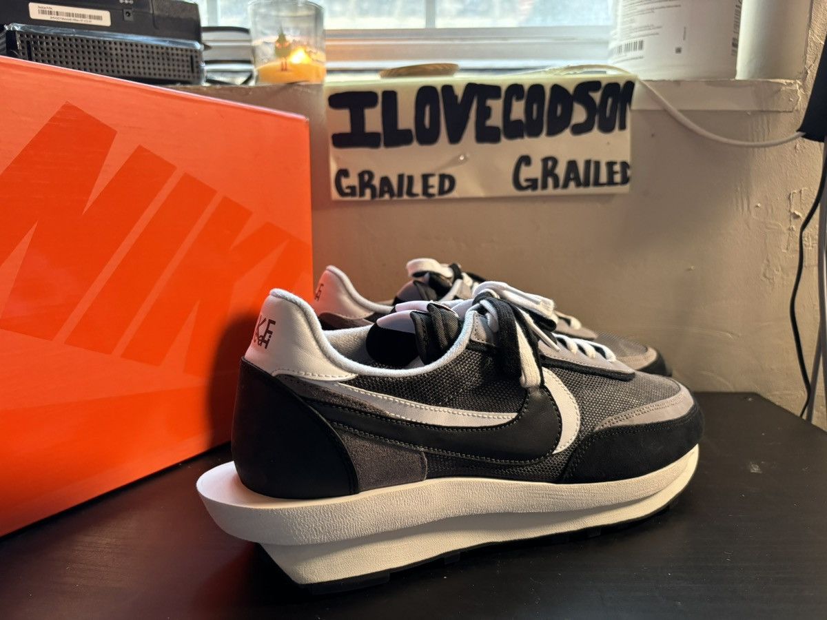 Nike × Sacai Nike Sacai LD Waffle Black Size US 13 / EU 46 - 4 Thumbnail