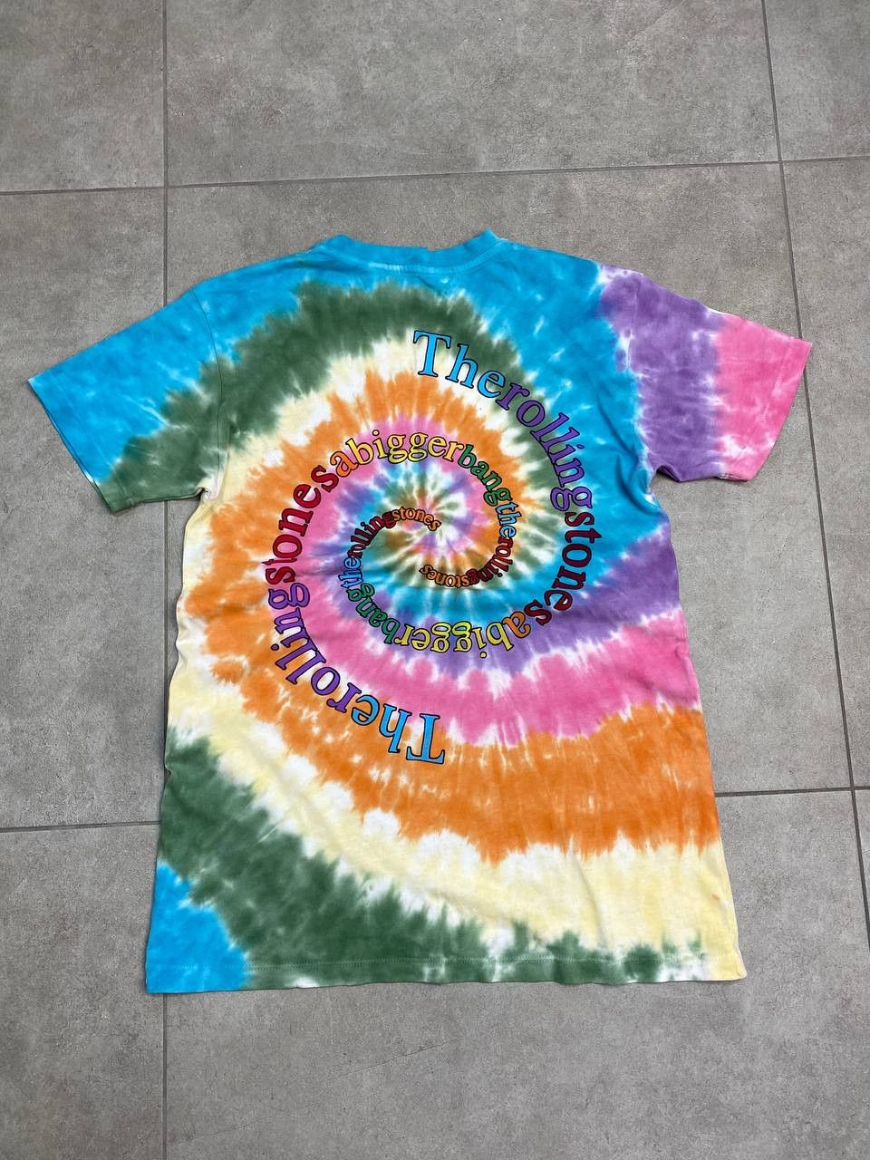 Band Tees Daydreamer 2019 Rolling Stones a Bigger Bang Tie Dye T-Shirt Size US S / EU 44-46 / 1 - 3 Thumbnail