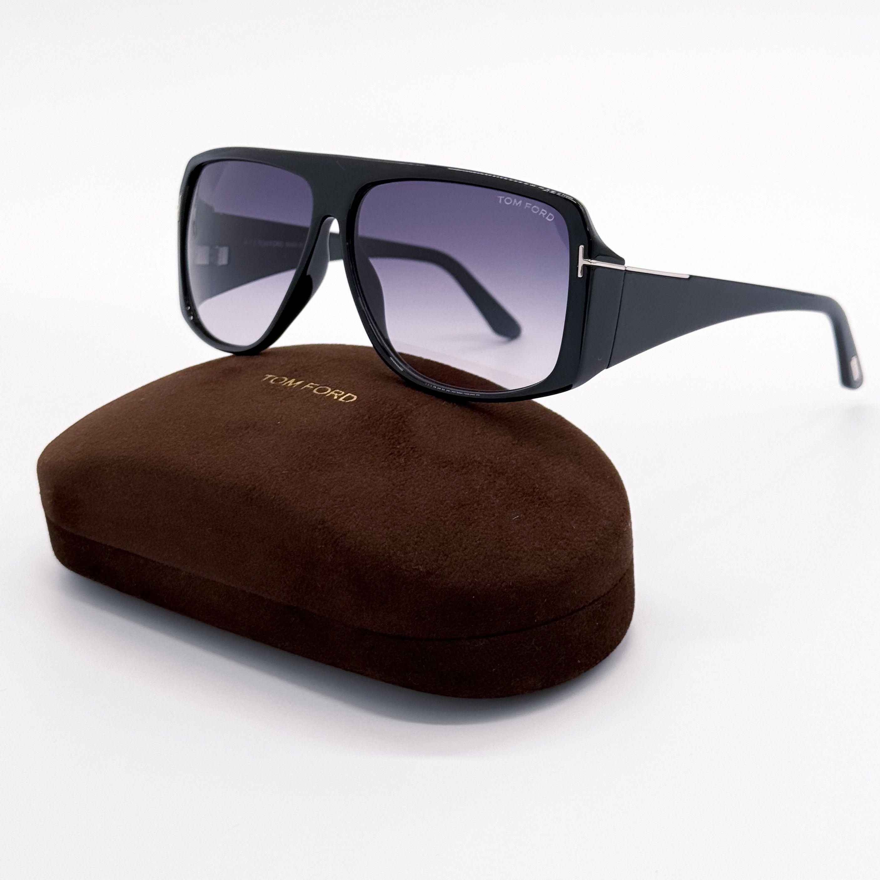 Tom Ford NEW TOM FORD HARLEY TF433 01W UNISEX SQUARE SUNGLASSES Grailed