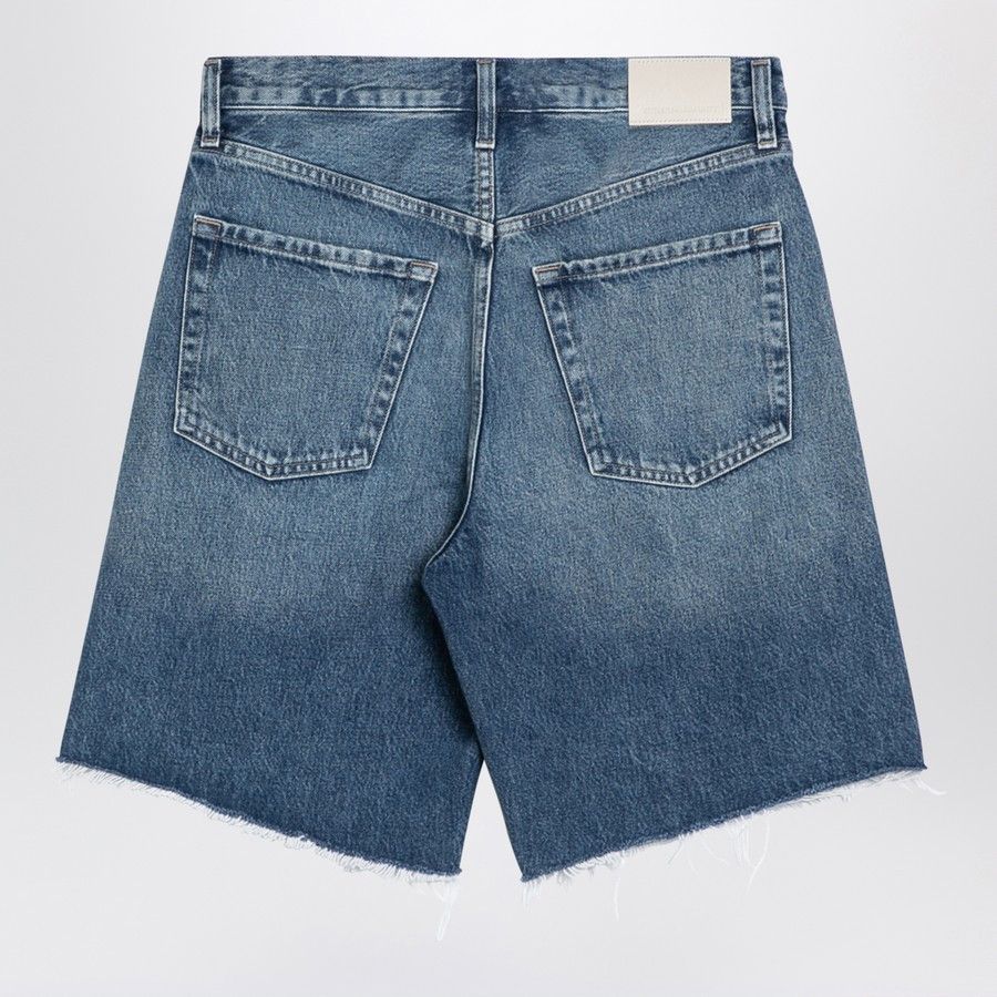 Citizens Of Humanity o1d2blof0824 Denim Shorts in Washed Blue Size 25" / US 0 / IT 36 - 2 Thumbnail