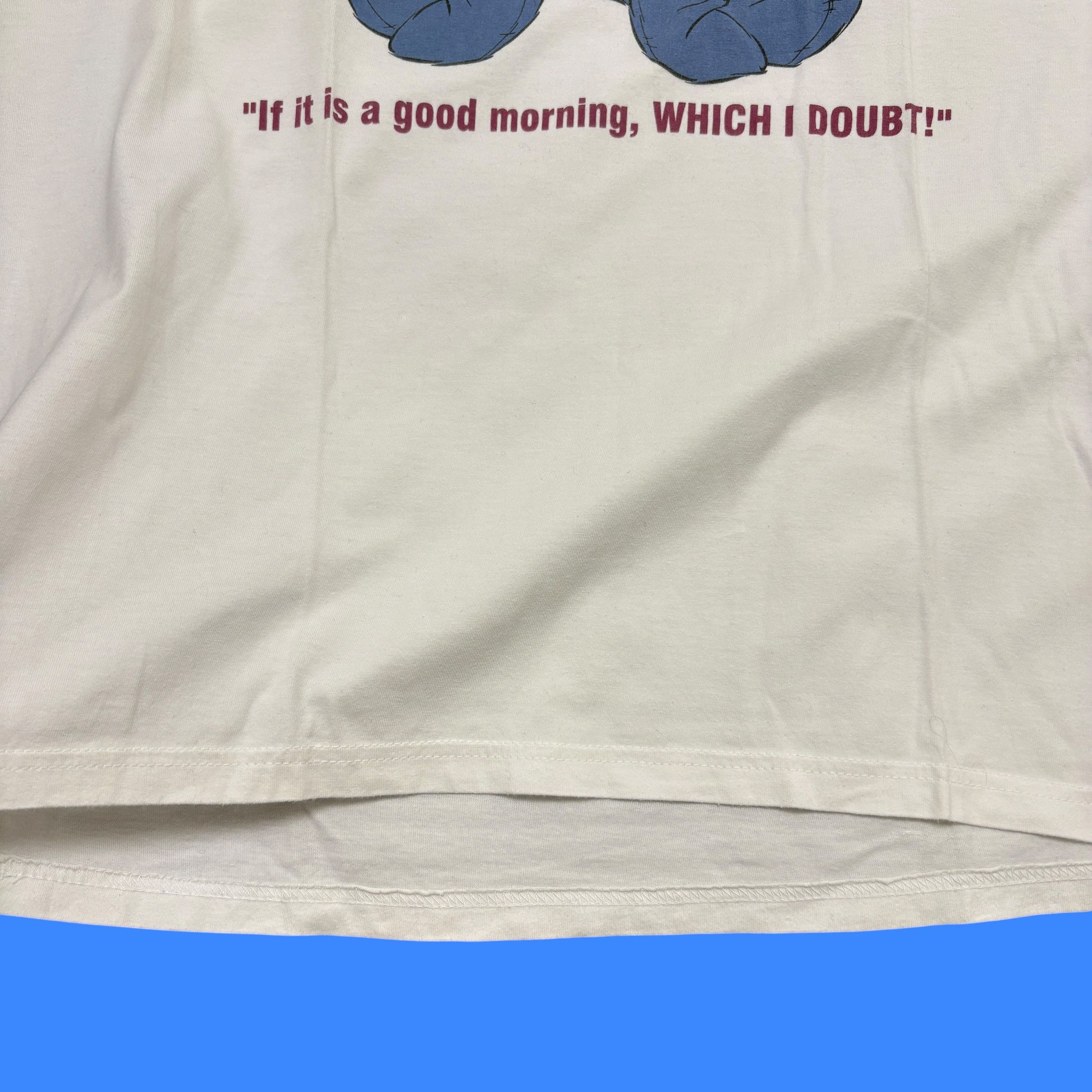 Disney Vintage Eeyore Shirt 90s Humor Funny Cartoon Winnie The Pooh Size US L / EU 52-54 / 3 - 9 Thumbnail