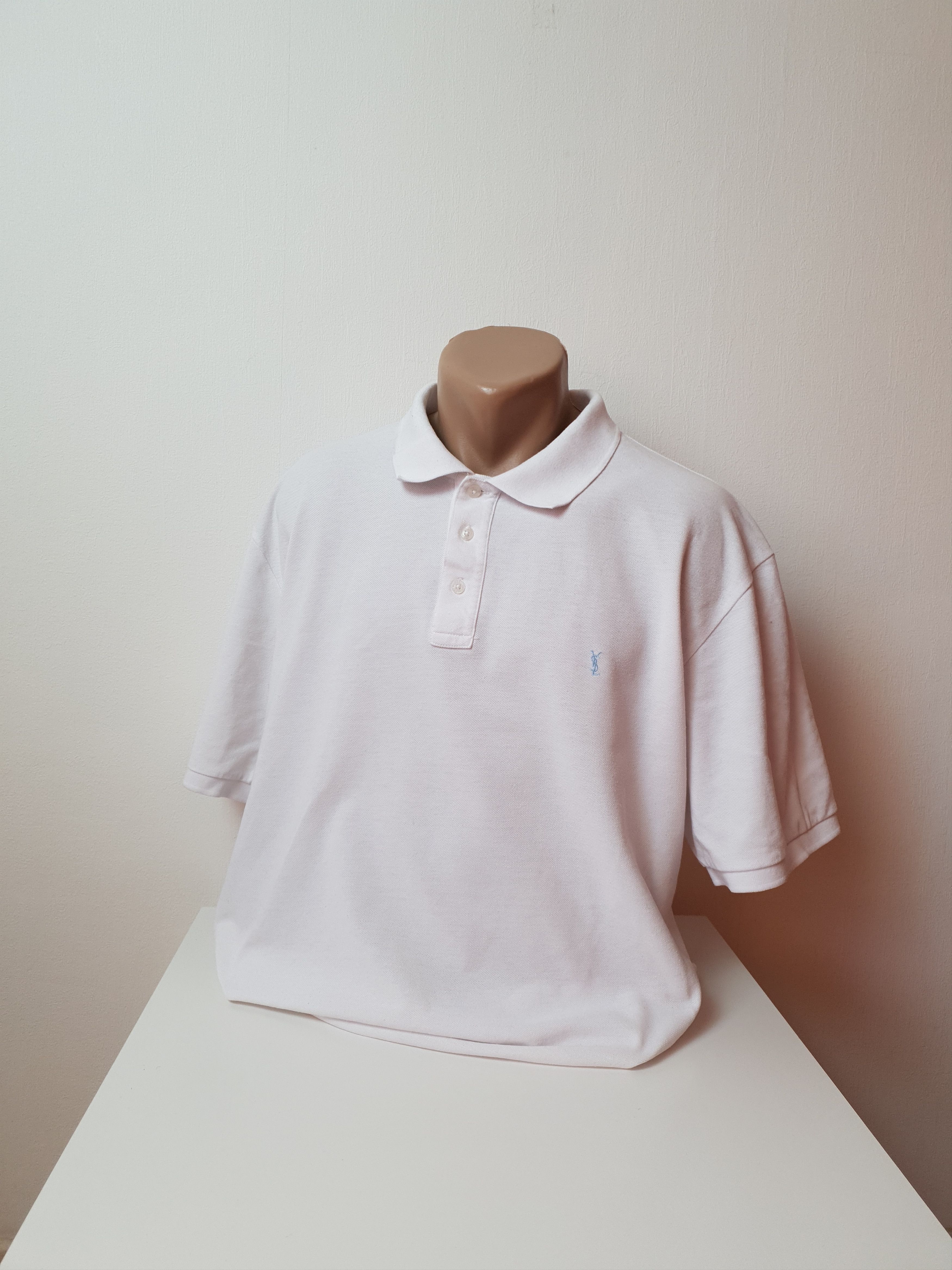 Yves Saint Laurent Polo t-shirt mens Yves Saint Laurent White Polo Size XXL YSL Size US XXL / EU 58 / 5 - 2 Thumbnail