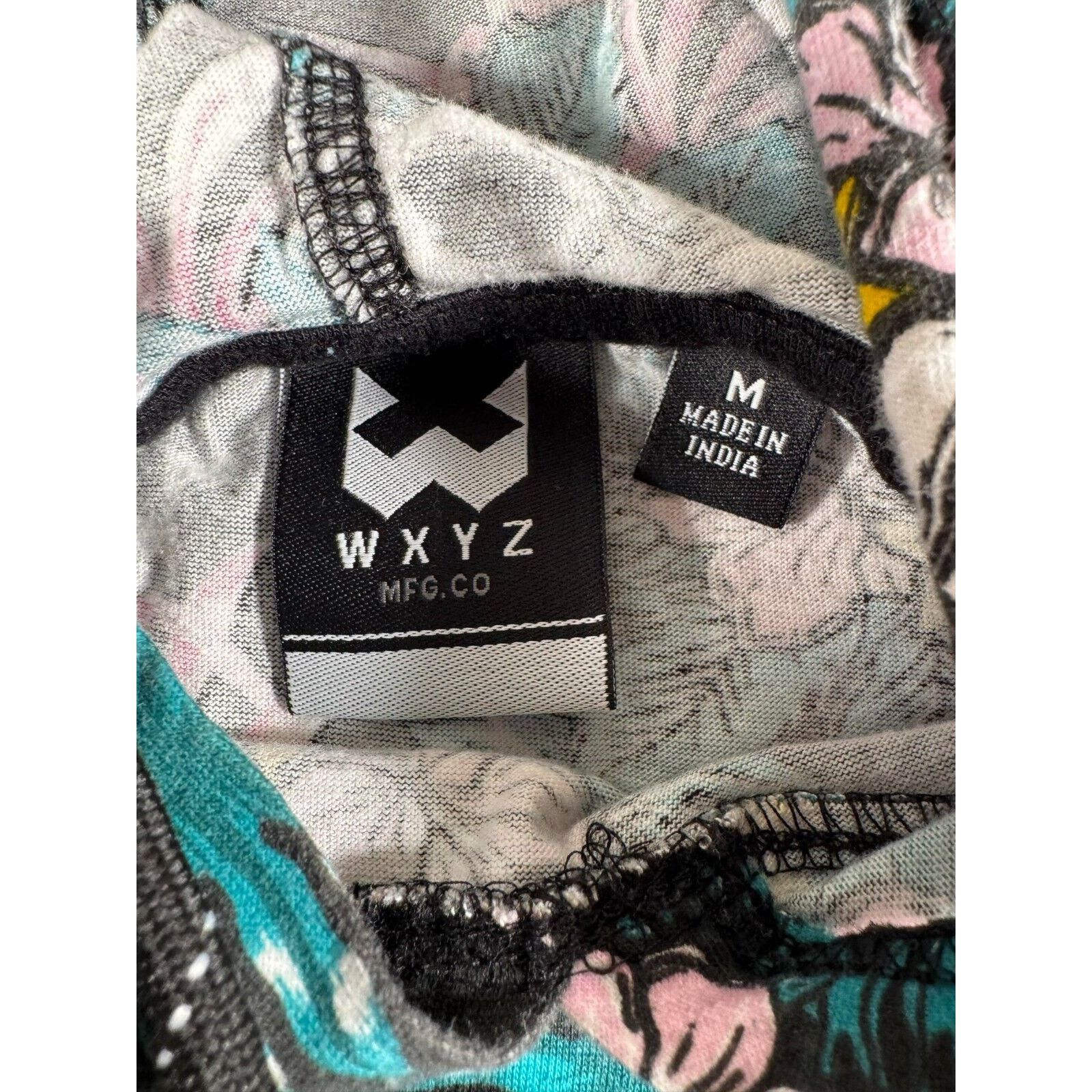 Other WXYZ Shirt Mens M Hooded Tropical Skater Goth Skull Floral Size US M / EU 48-50 / 2 - 2 Thumbnail