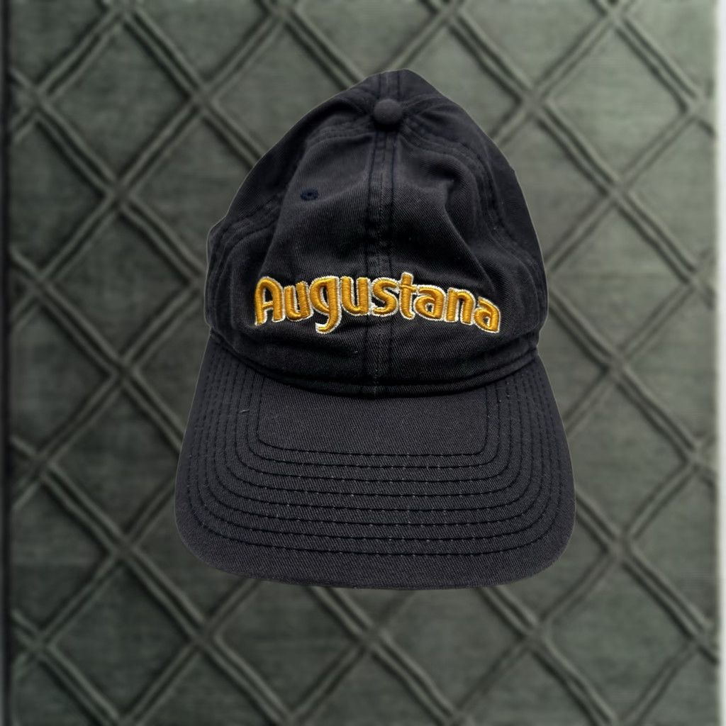 Vintage VINTAGE The Game Hat Black Embroidered Dad Cap One Size Augustana College Size ONE SIZE - 1 Thumbnail