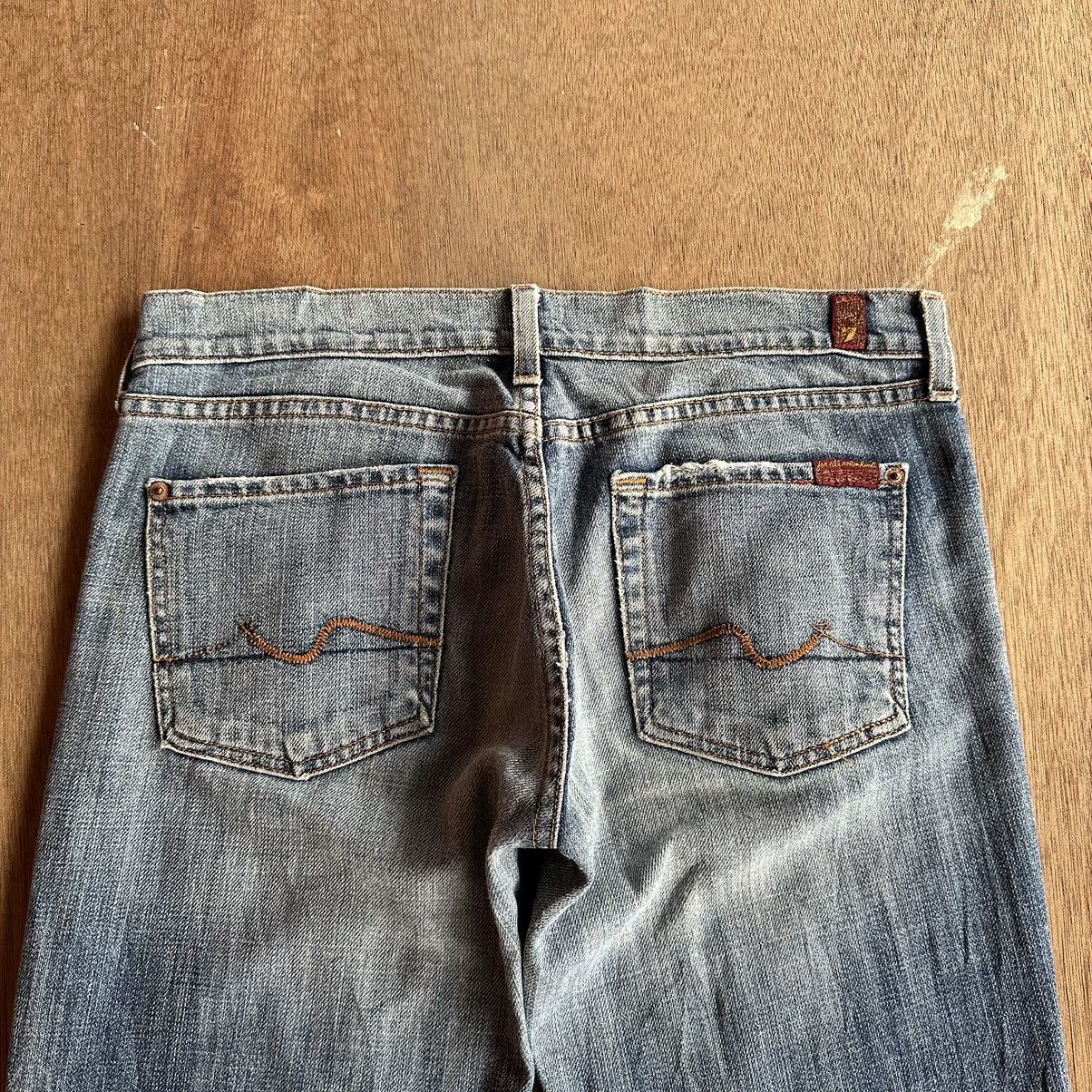 7 For All Mankind W30 L31🔥FLARE/BOOTCUT 7 ALL MANKIND JEANS MADE IN USA PANTS Size US 30 / EU 46 - 10 Thumbnail