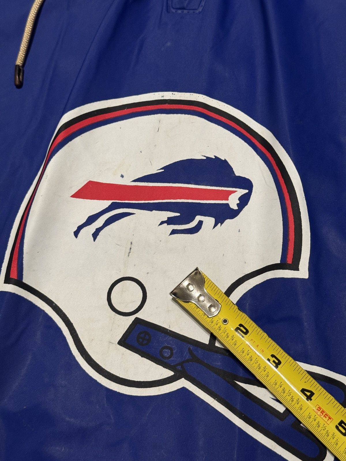 Vintage Buffalo Bills M Vinyl Rain Coat Jacket Poncho Vintage NFL Size US M / EU 48-50 / 2 - 7 Thumbnail