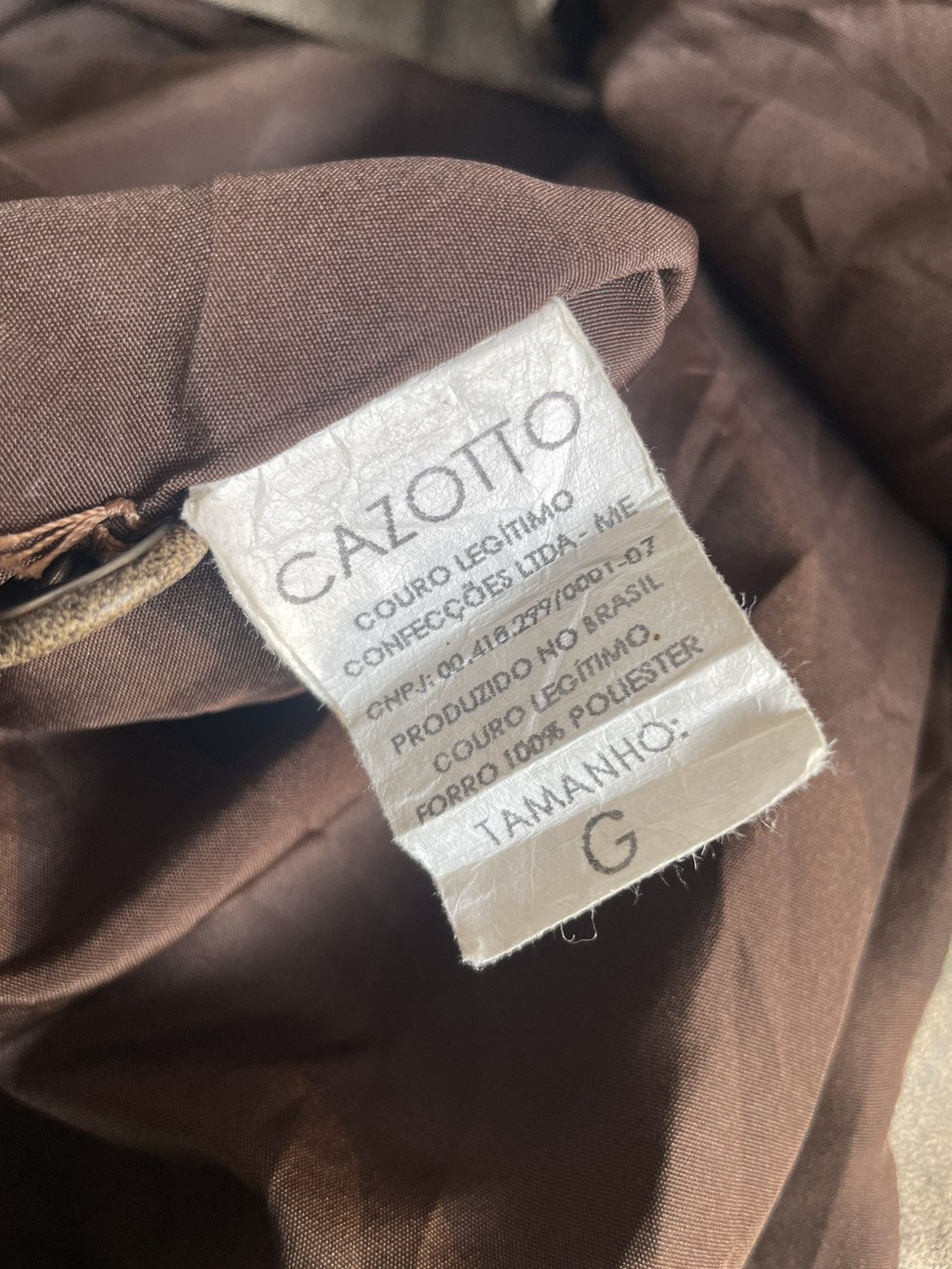 Other Vintage Cazotto Leather Jacket Size US L / EU 52-54 / 3 - 13 Thumbnail