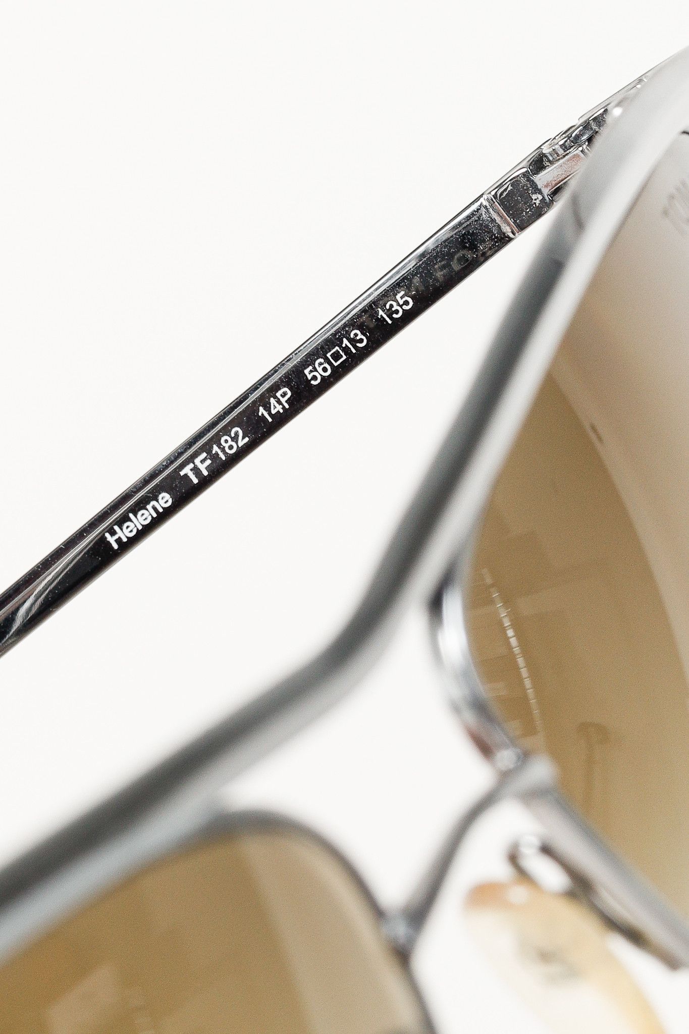 Tom Ford Tom Ford Helene TF182 Silver-Tone Sunglasses Size ONE SIZE - 8 Thumbnail