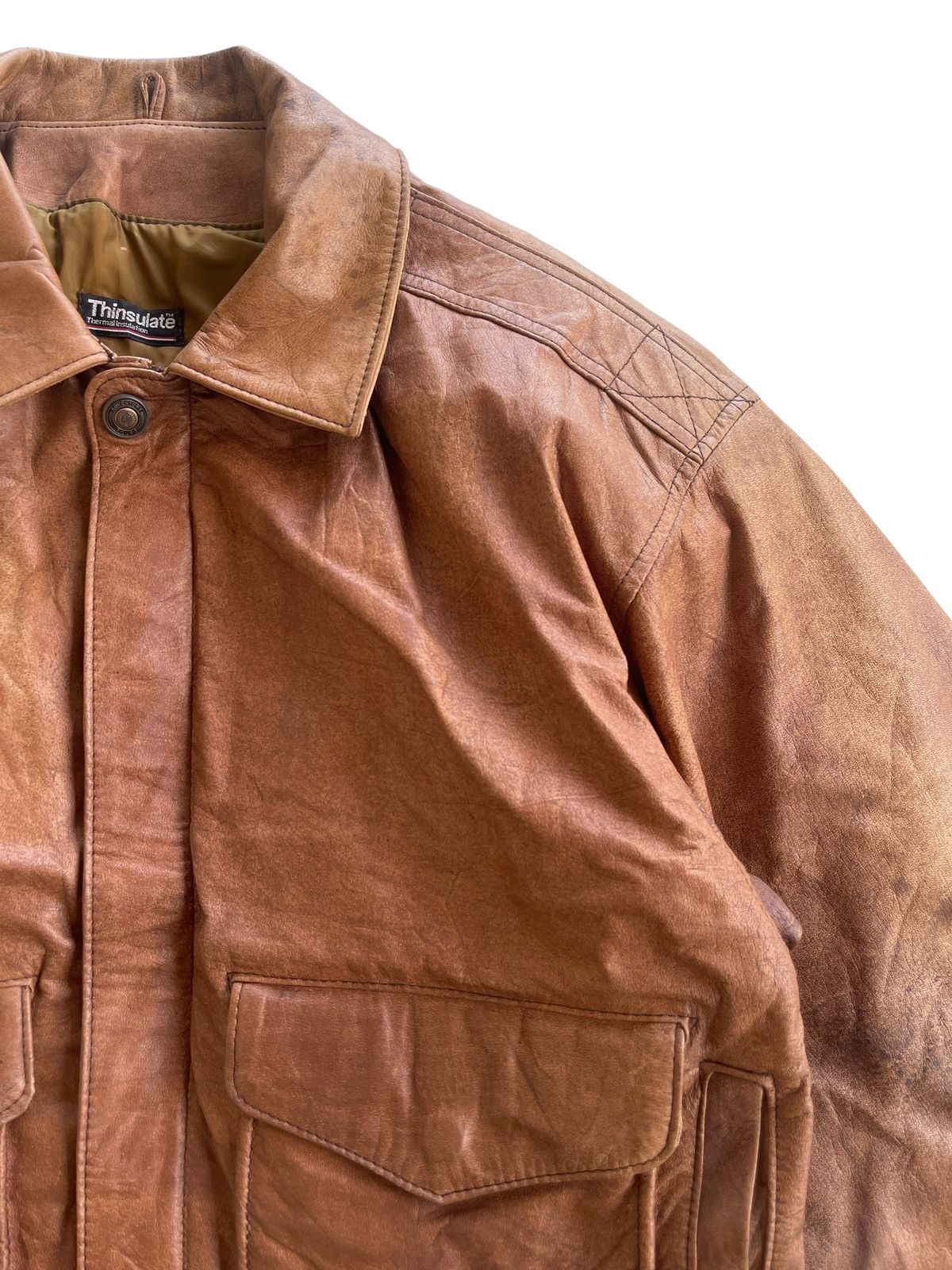 Vintage Vintage Wilsons Leather Type A-2 Jacket Size US S / EU 44-46 / 1 - 12 Thumbnail