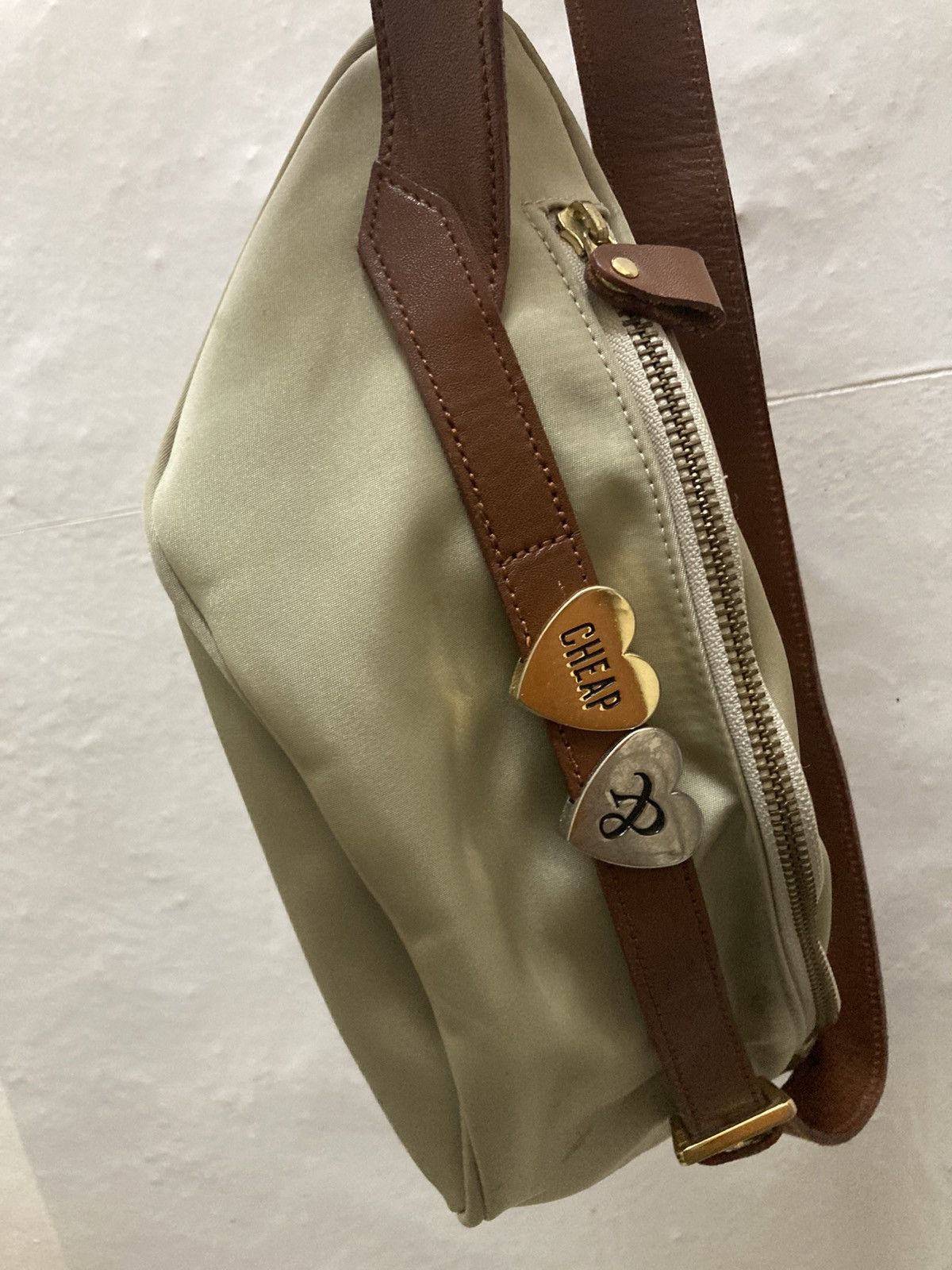 Designer × Moschino × Vintage MOSCHINO Waist Love Heart l Beige Japan Vintage Size ONE SIZE - 2 Thumbnail
