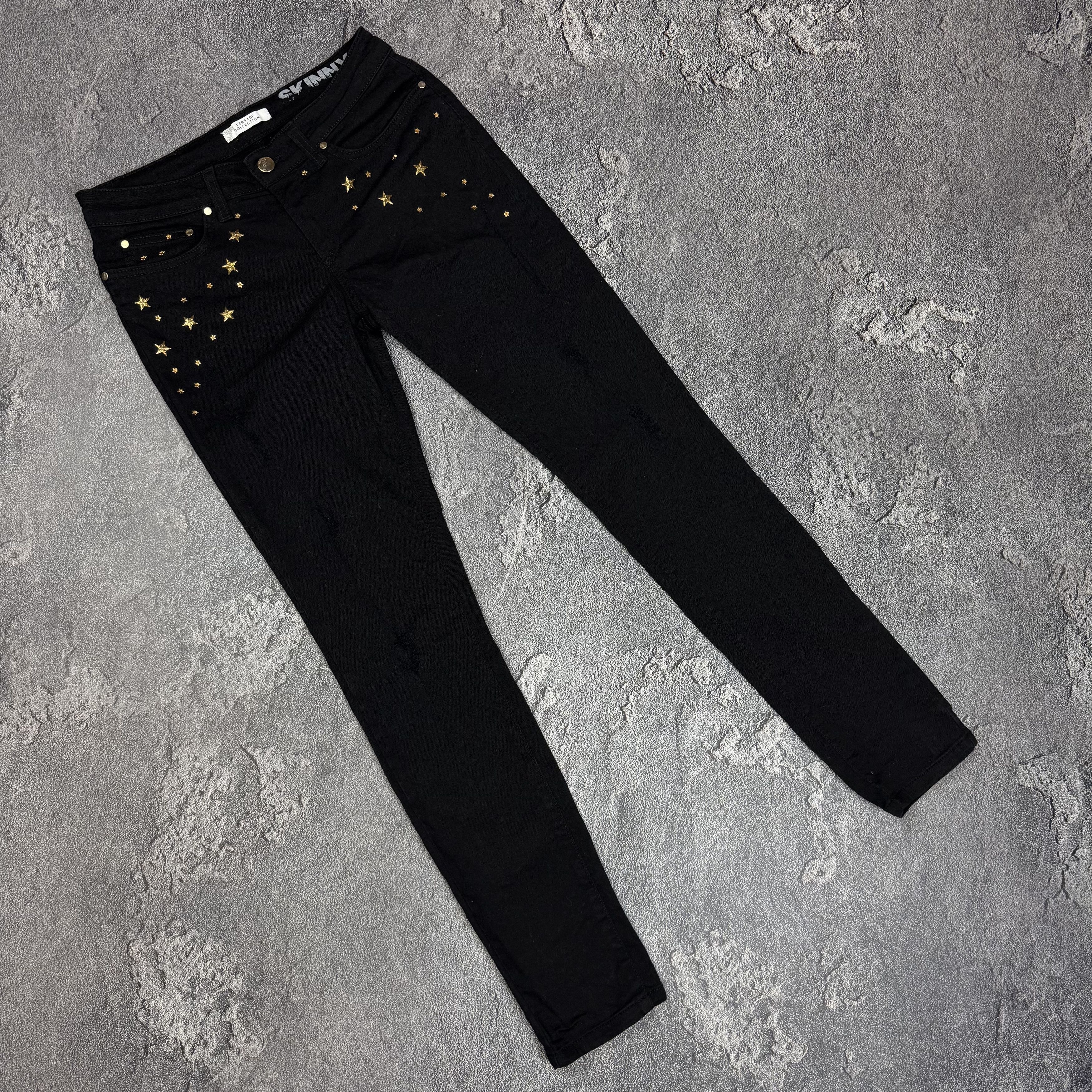 Versace Versace Jeans Couture Vintage y2k Black Jeans Pants Size 26" / US 2 / IT 38 - 1 Thumbnail