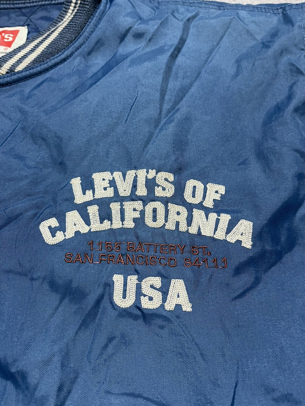 Levi's Vintage Clothing Vintage 80's LEVI'S Of California USA Varsity bomber jacket Size US L / EU 52-54 / 3 - 5 Thumbnail
