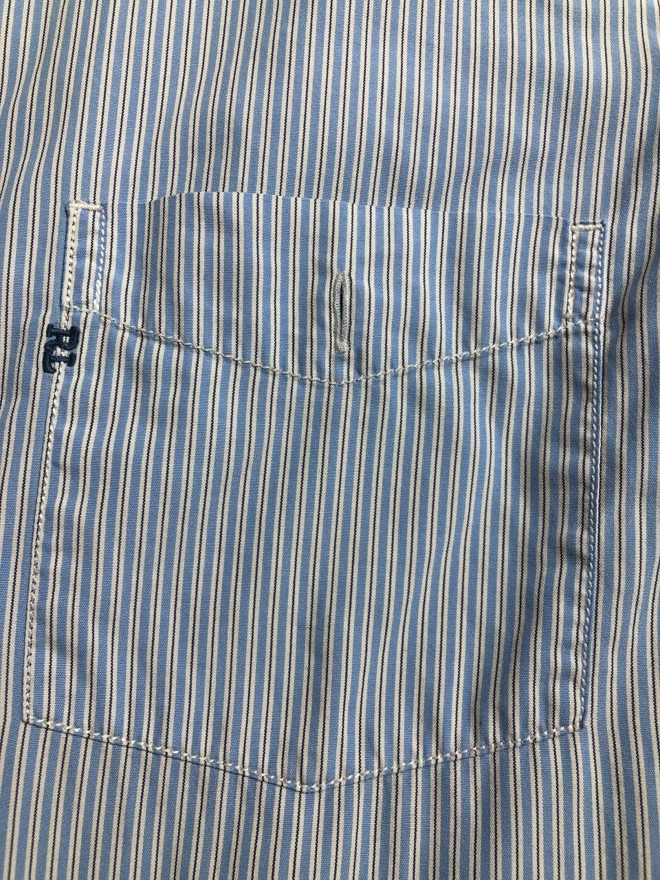 Polo Ralph Lauren × Ralph Lauren × Vintage Polo Ralph Lauren Vintage Mens Long Sleeve Striped Shirt Size US XL / EU 56 / 4 - 18 Thumbnail