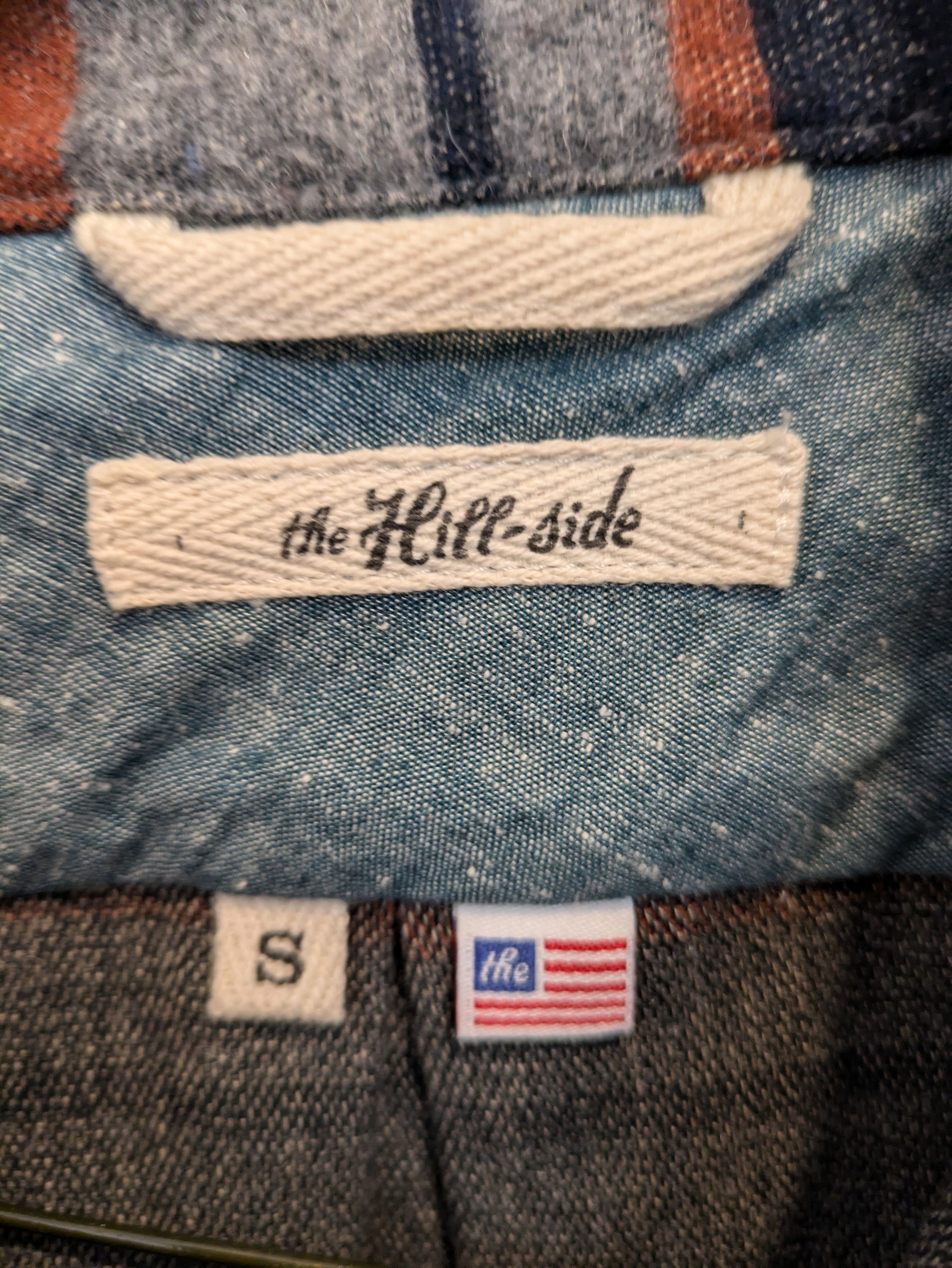 The Hill-Side The Hill-Side Wool-Blend Striped Blanket Shirt Size US S / EU 44-46 / 1 - 3 Thumbnail