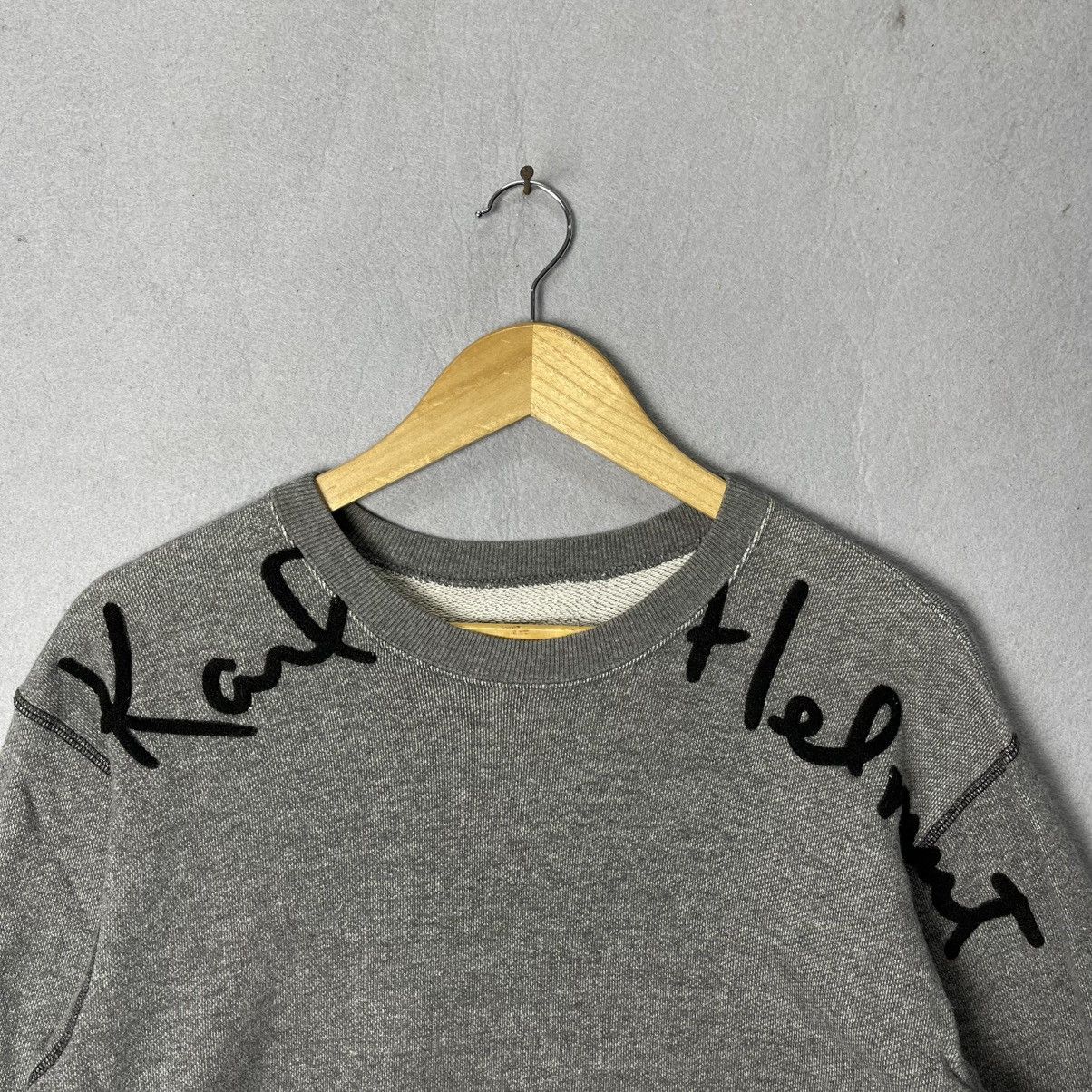 Karl Helmut Karl Helmut Script Logo Crewneck Sweatshirt Made in Japan Size US M / EU 48-50 / 2 - 2 Thumbnail