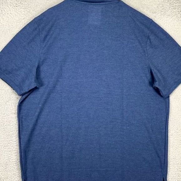 Vintage Sonoma Pique Polo Shirt Mens 2XL Big Blue Short Sleeve Rugby Casual Comfort NEW Size US XXL / EU 58 / 5 - 3 Thumbnail
