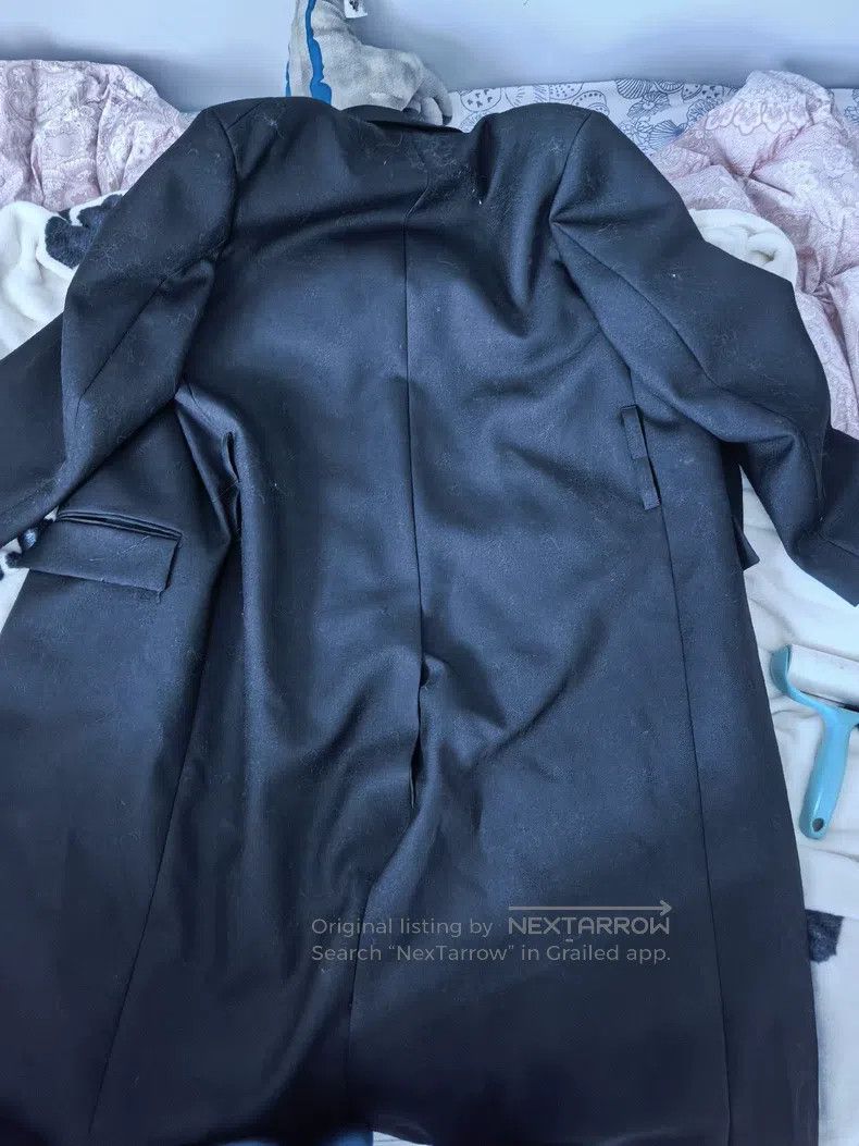 Jil Sander Jil Sander size 48 Black wool coat Size M / US 6-8 / IT 42-44 - 6 Thumbnail