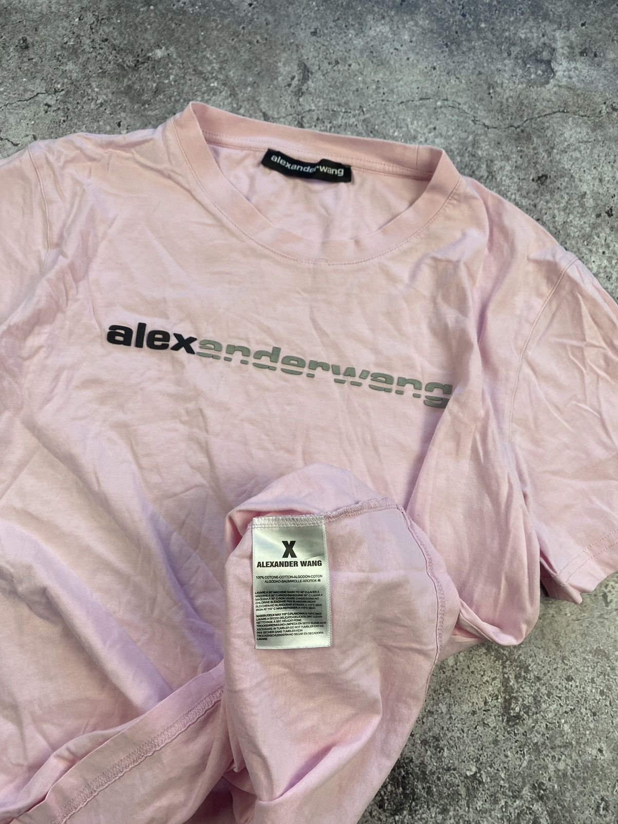 Alexander Wang Alexander Wang pink T-Shirt - Size M Size US M / EU 48-50 / 2 - 3 Thumbnail
