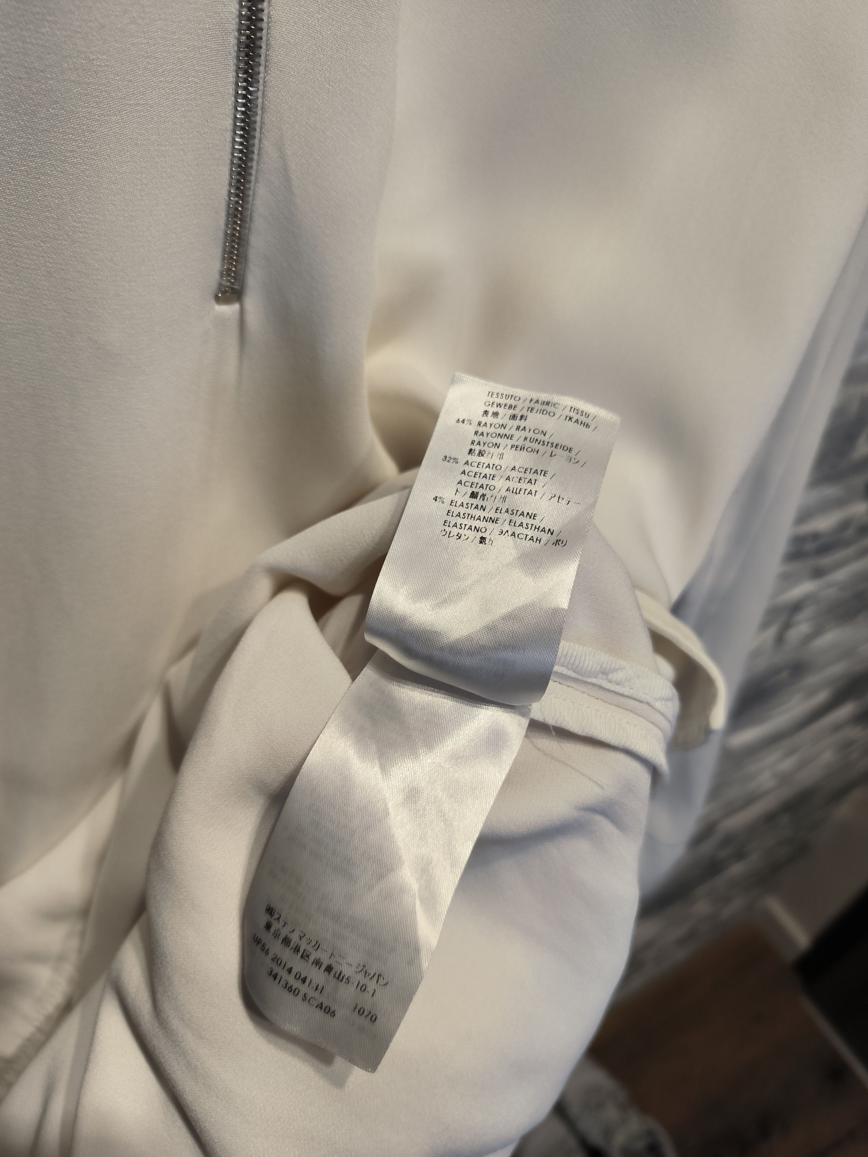 Stella McCartney Stella McCartney Long Sleeve Shirt Blouse White Basic Size L / US 10 / IT 46 - 7 Thumbnail