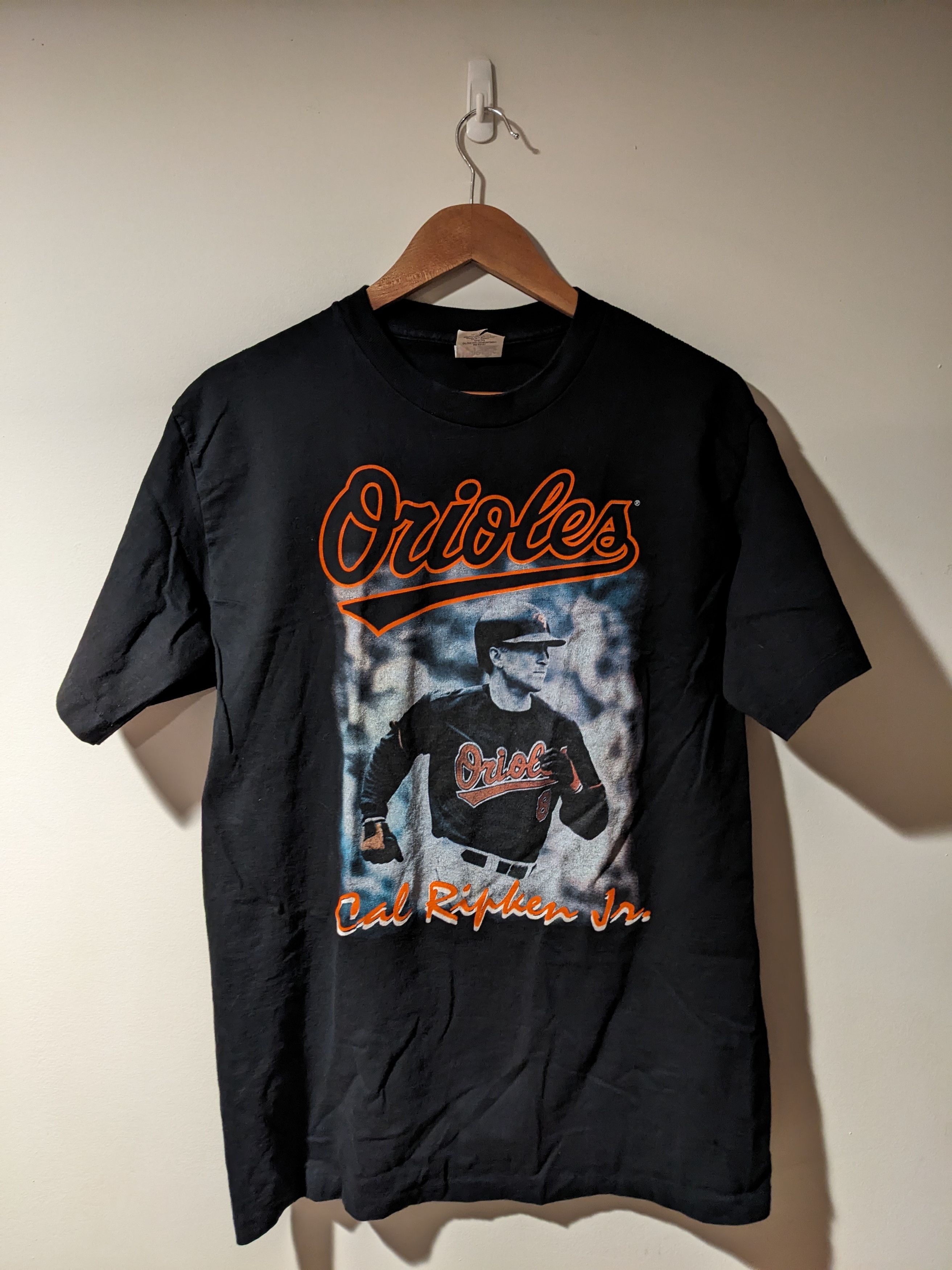 MLB × Vintage Vintage 90s Baltimore Orioles MLB Cal Ripken Jr -Shirt Size US L / EU 52-54 / 3 - 1 Thumbnail