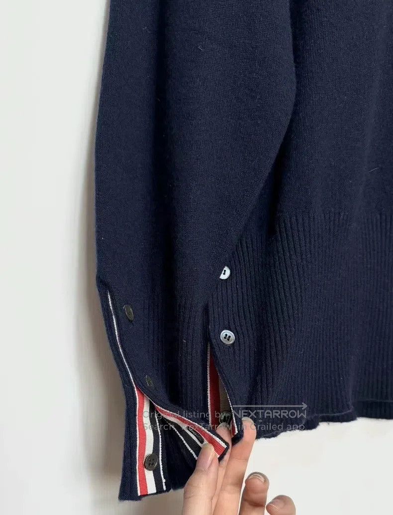 Thom Browne Thom Browne Pure Cashmere High-Neck Sweater Size US M / EU 48-50 / 2 - 3 Thumbnail