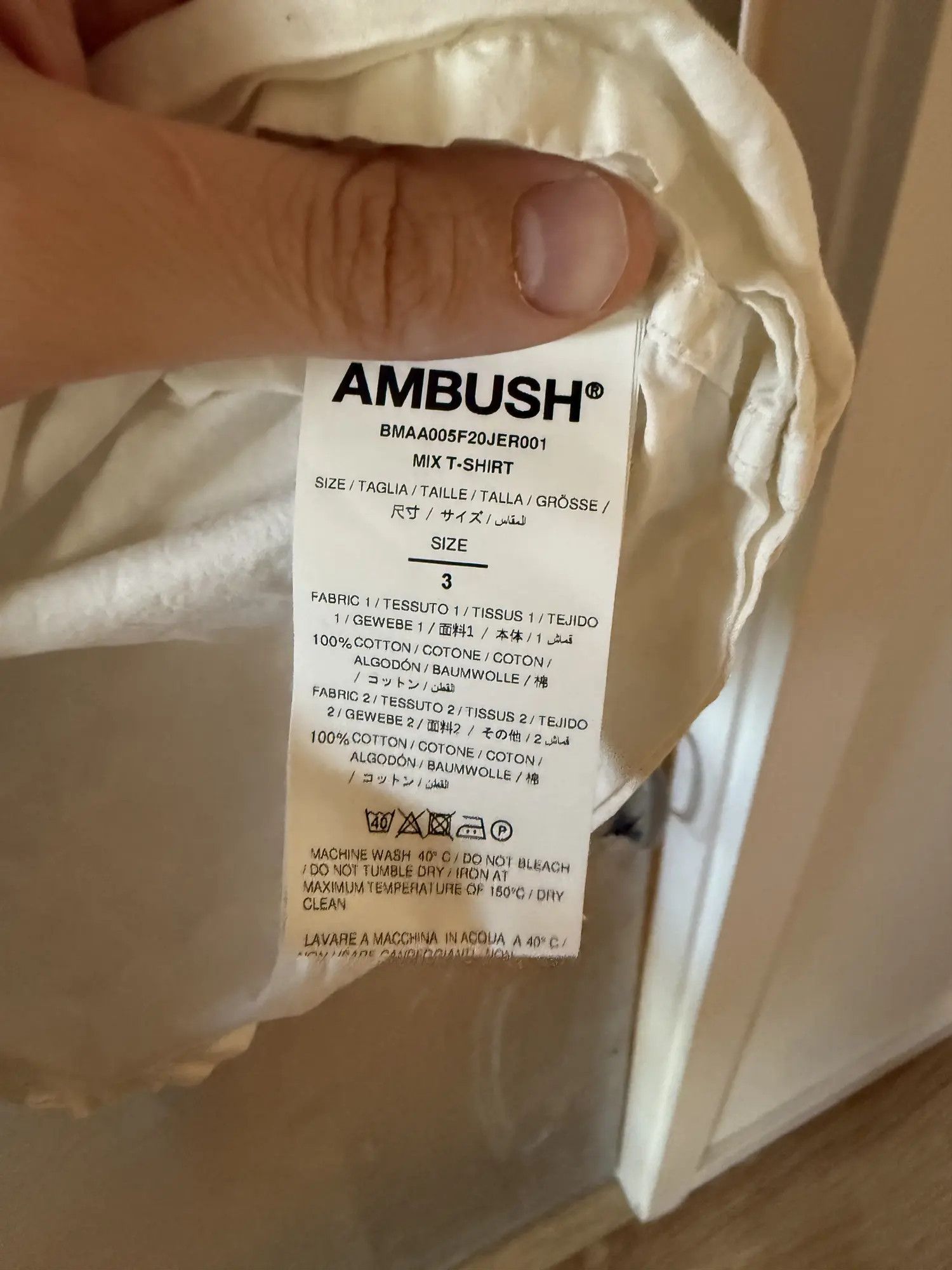 Ambush Design Oxford Tee Size US L / EU 52-54 / 3 - 4 Thumbnail