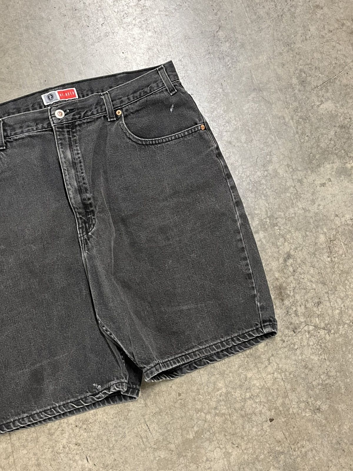 Vintage Jorts baggy fit vintage black pair streetwear skater Size US 36 / EU 52 - 8 Thumbnail