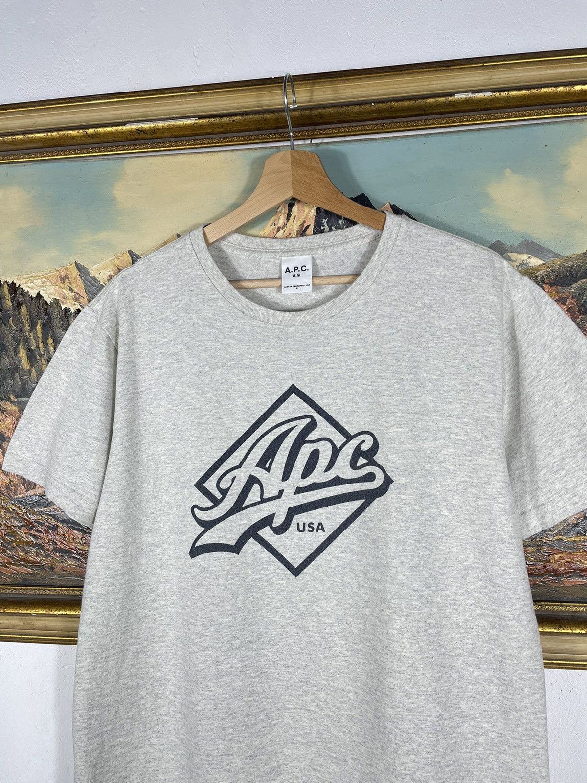 A.P.C. × Vintage A.P.C T-shirt Short Sleeve Tees Big Logo Streetwear Skate Size US M / EU 48-50 / 2 - 4 Thumbnail