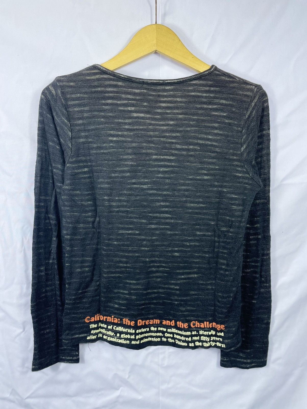 If Six Was Nine × Japanese Brand × Le Grande Bleu (L.G.B.) Japanese Stripe Poem LongSleeve LGB Style Size US S / EU 44-46 / 1 - 3 Thumbnail