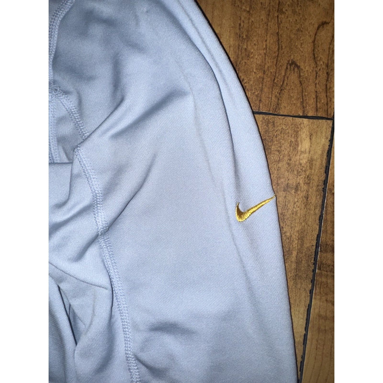 Nike VINTAGE Nike Dri fit Turtle Neck Long Sleeve Shirt Blue M Womens Size M / US 6-8 / IT 42-44 - 3 Thumbnail