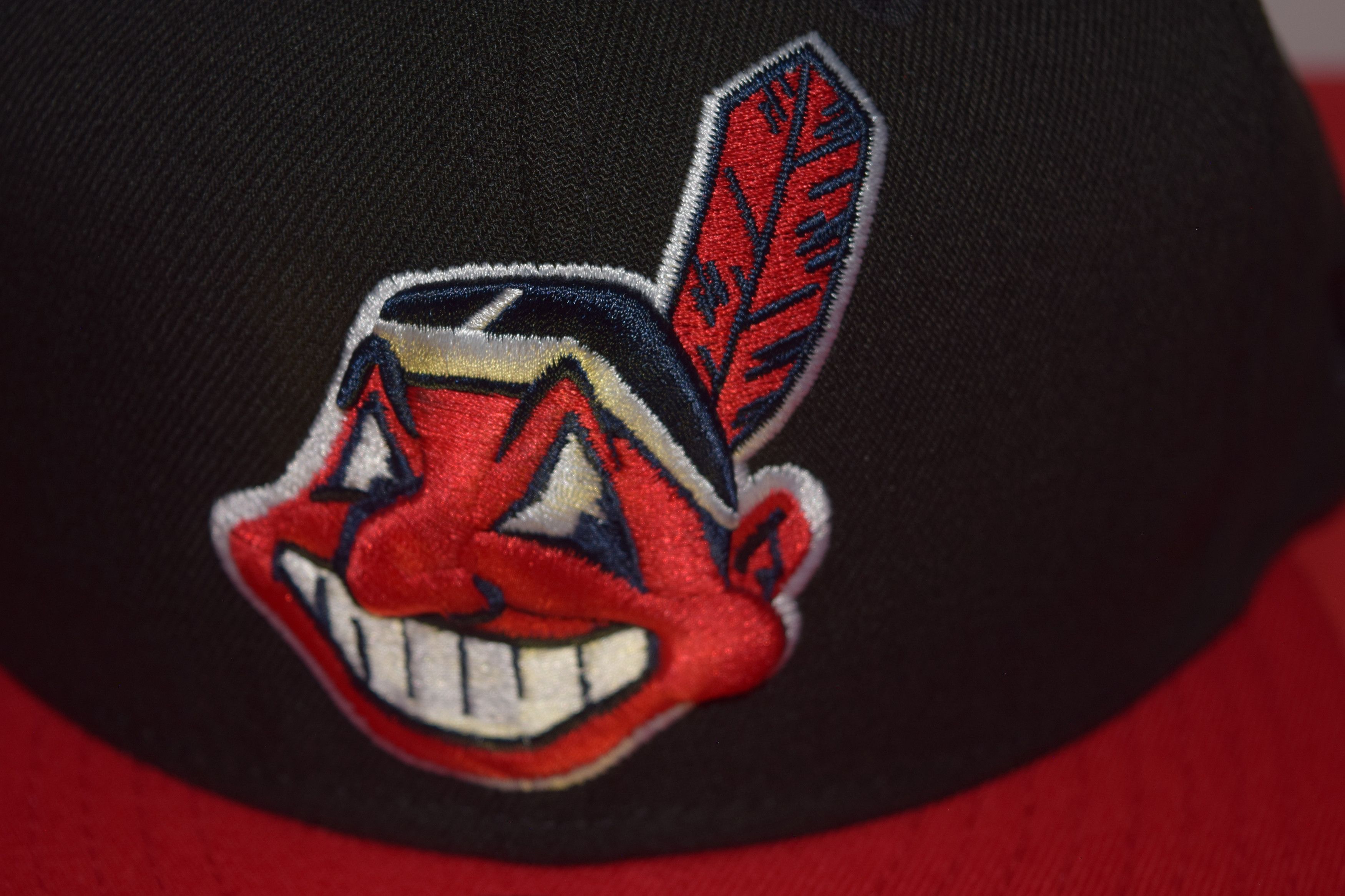 New Era New Era Cleveland Indians Chief Wahoo 1995 WS Patch Hat Size ONE SIZE - 3 Thumbnail