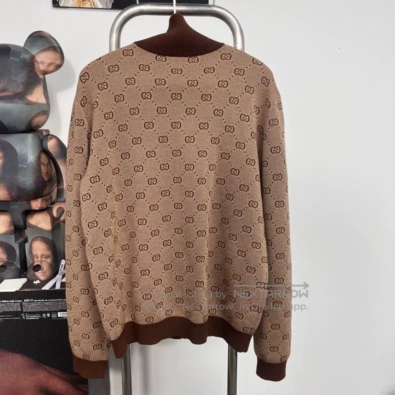 Gucci Gucci Full-print zipper cardigan jacket Size US S / EU 44-46 / 1 - 2 Thumbnail