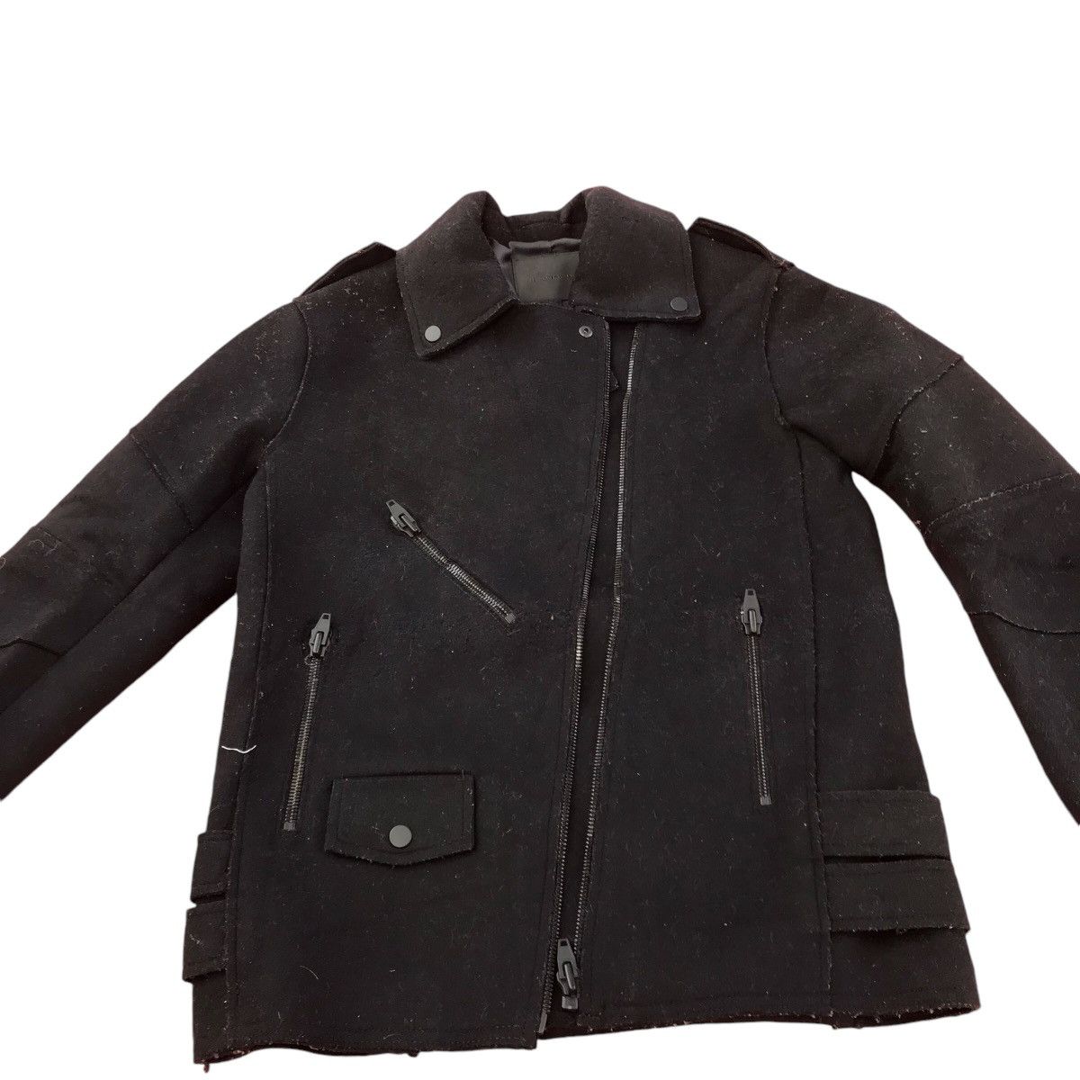 Alexander Wang ALEXANDER COLLAB H&M BIKER STYLE WOOL JACKET Size US S / EU 44-46 / 1 - 6 Thumbnail