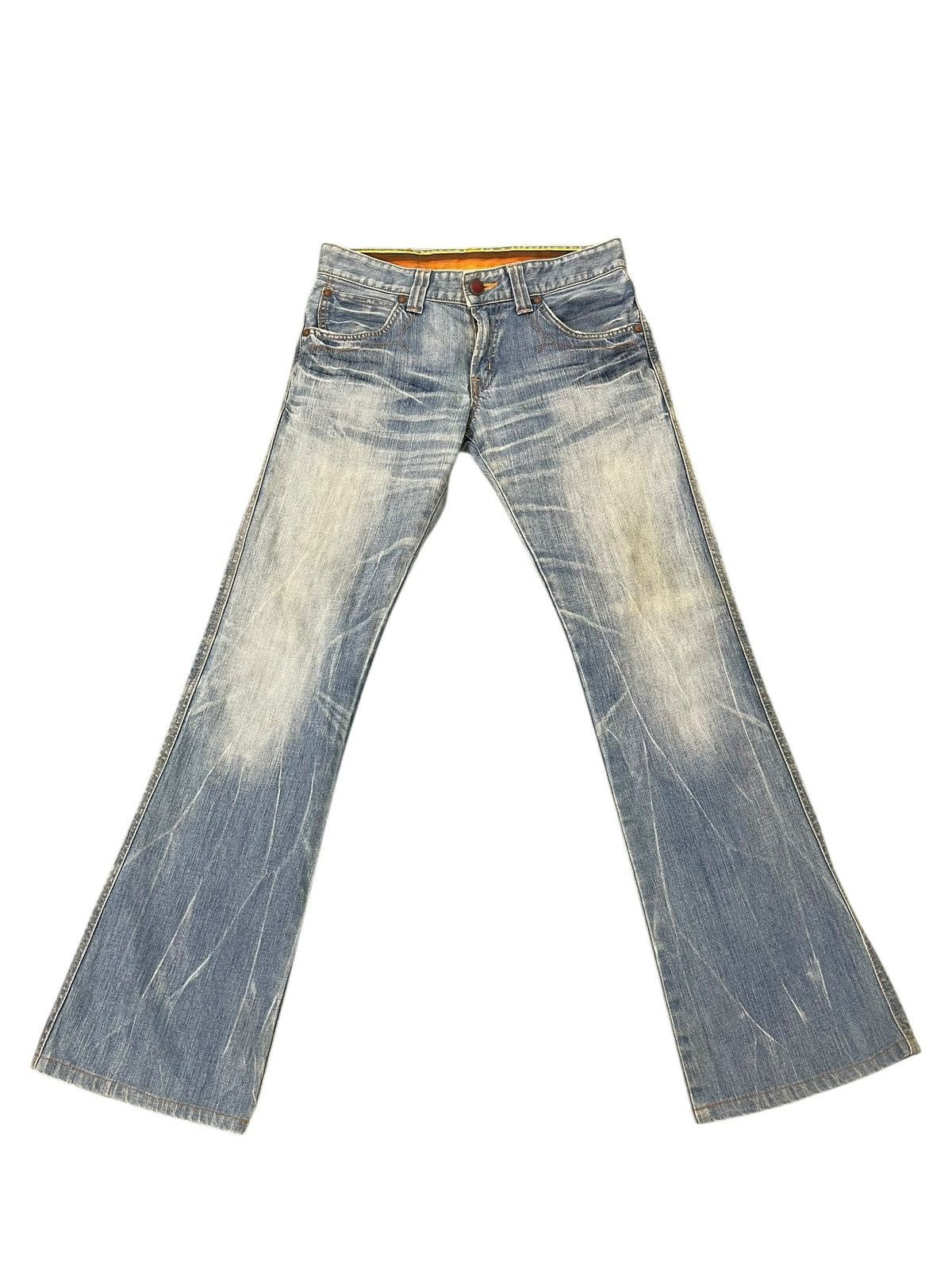 Edwin Flare Jeans Edwin Native Faded Boot Cut Chrome Hearts 2🟦7 Size US 32 / EU 48 - 10 Thumbnail